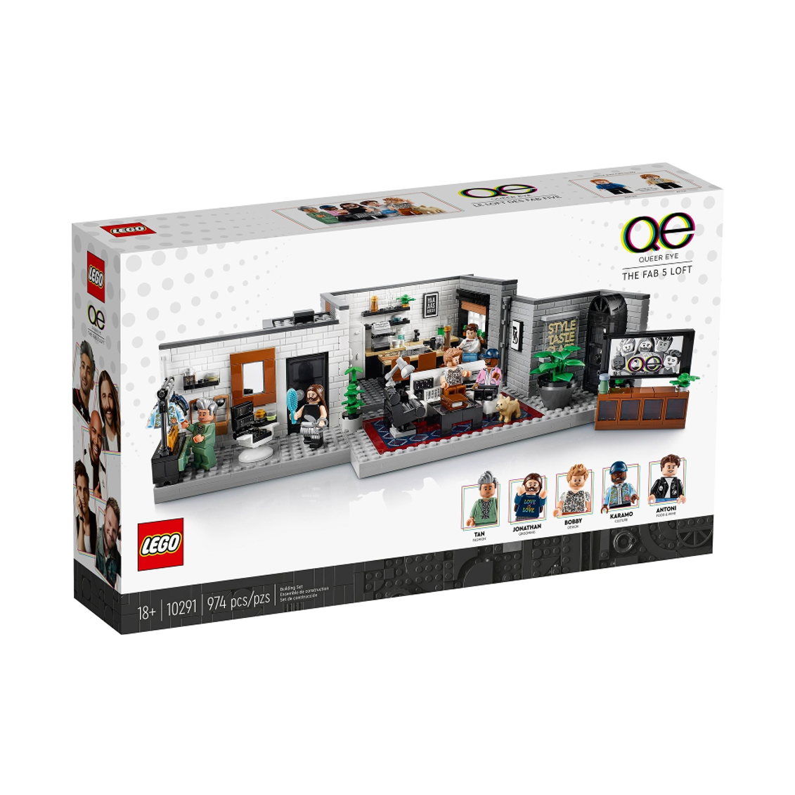 LEGO Icons Queer Eye – The Fab 5 Loft 10291