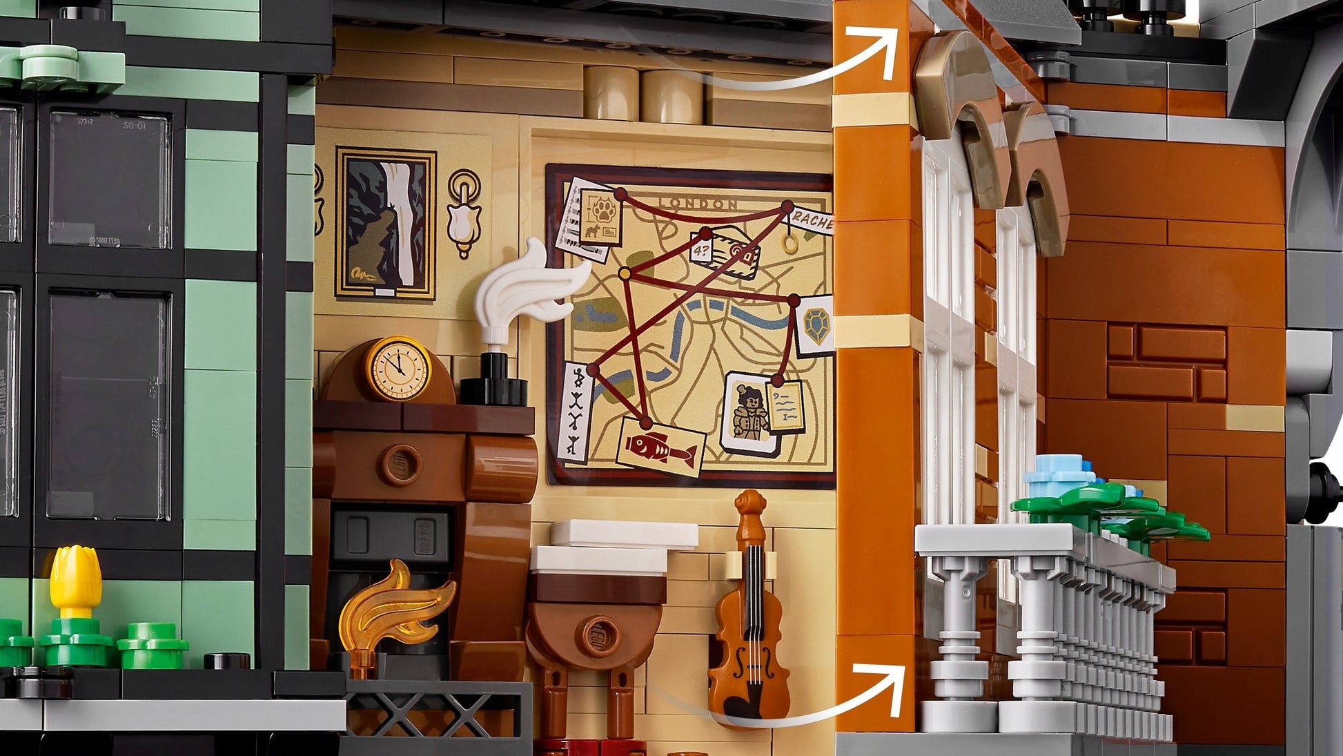 LEGO Icons Sherlock Holmes: Book Nook 10351