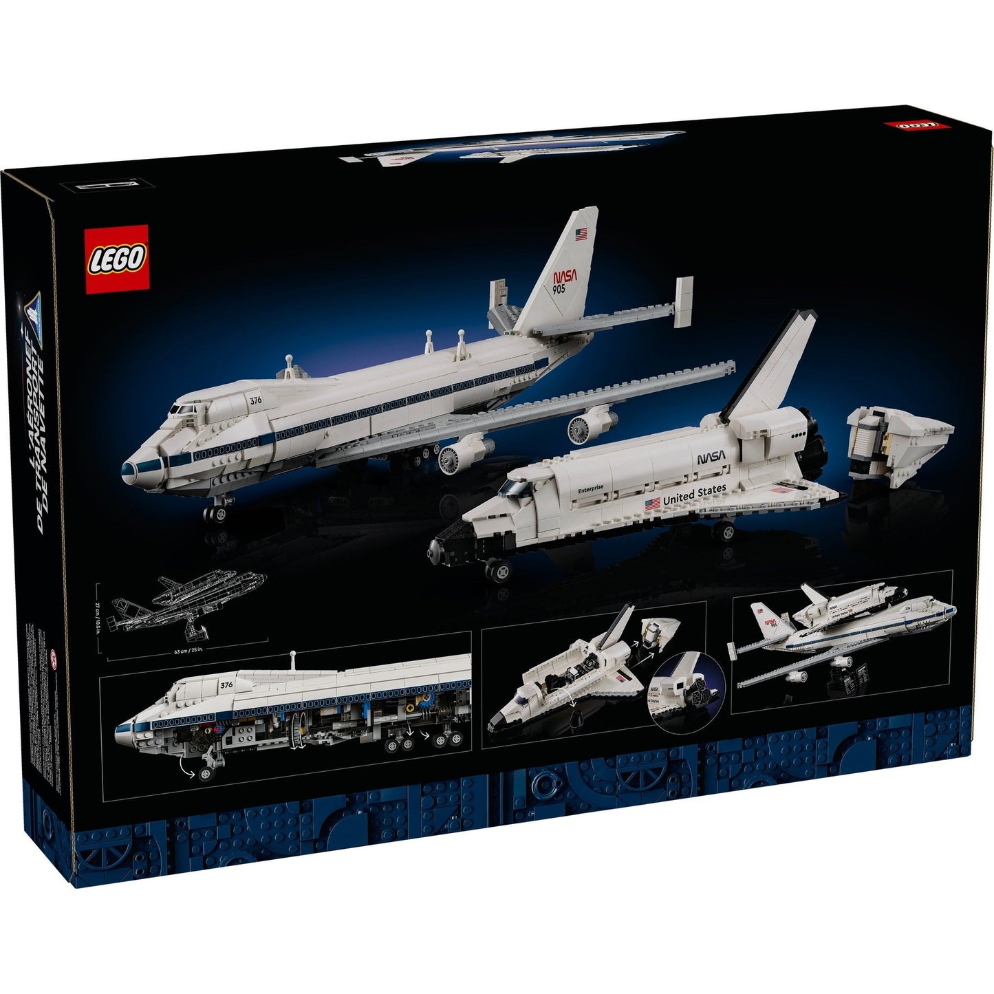 LEGO Icons Shuttle Carrier Aircraft 10360