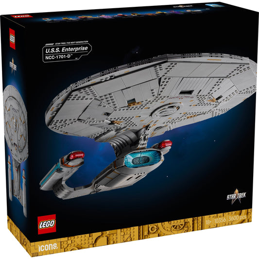 LEGO Icons Star Trek: U.S.S. Enterprise NCC-1701-D 10356