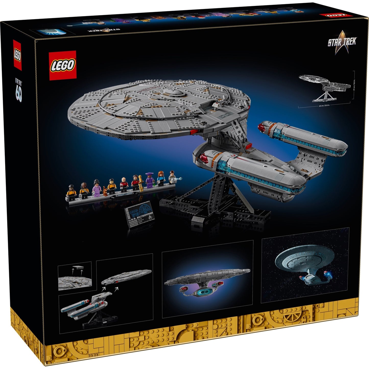 LEGO Icons Star Trek: U.S.S. Enterprise NCC-1701-D 10356