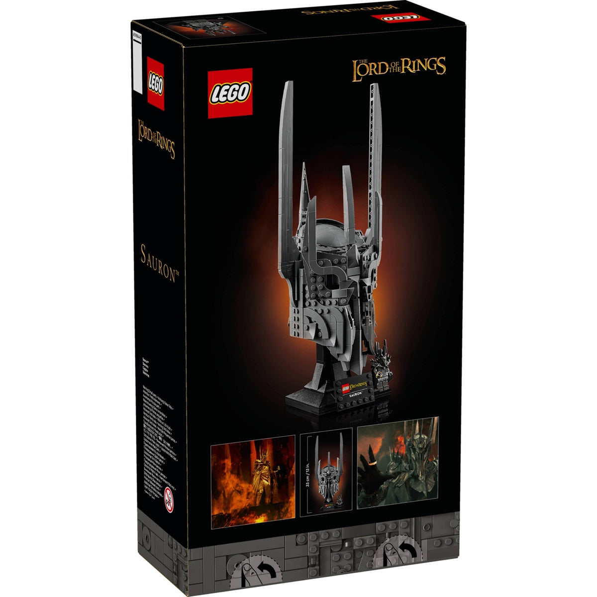 LEGO Icons The Lord of the Rings: Sauron's Helmet 11373