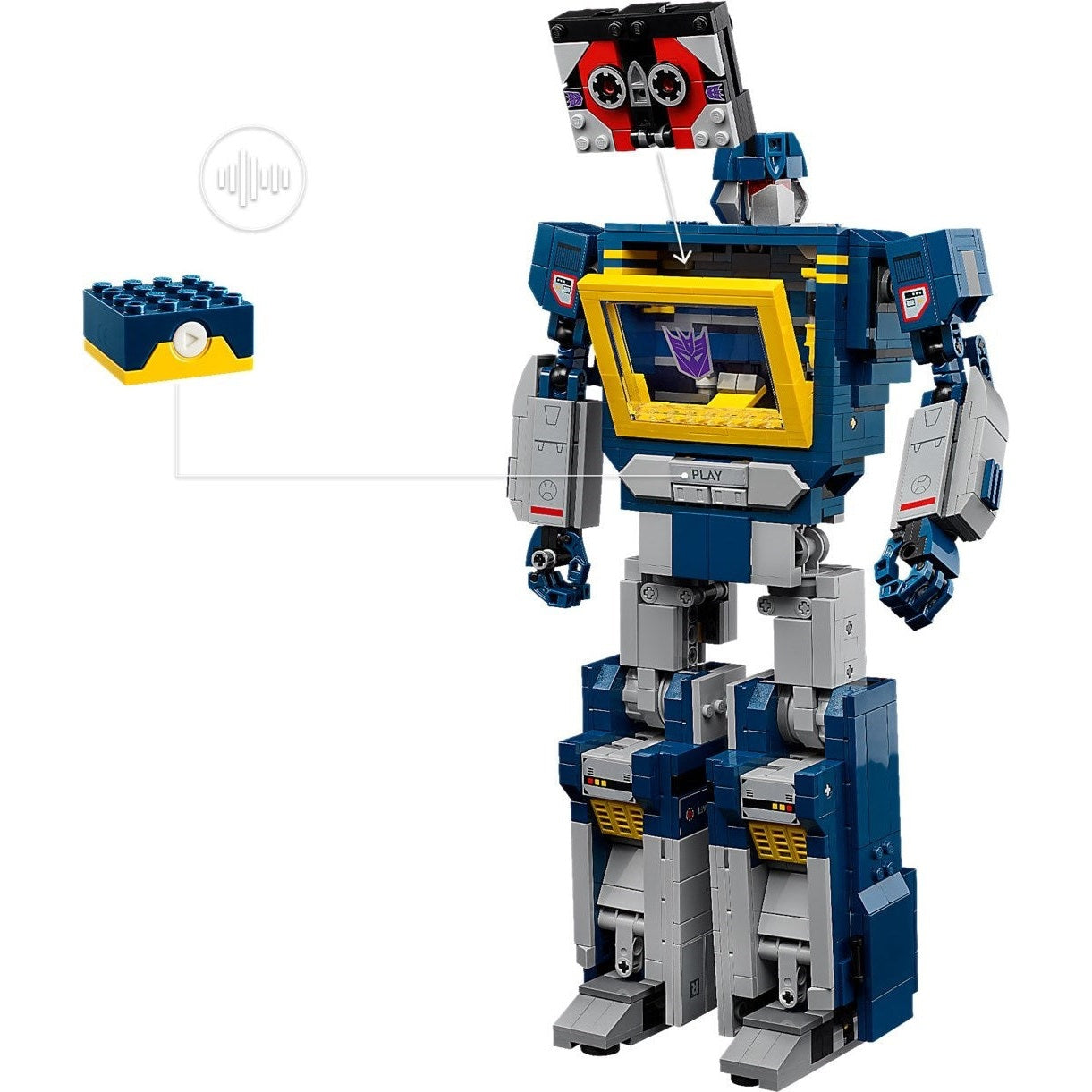 LEGO Icons Transformers: Soundwave 10358