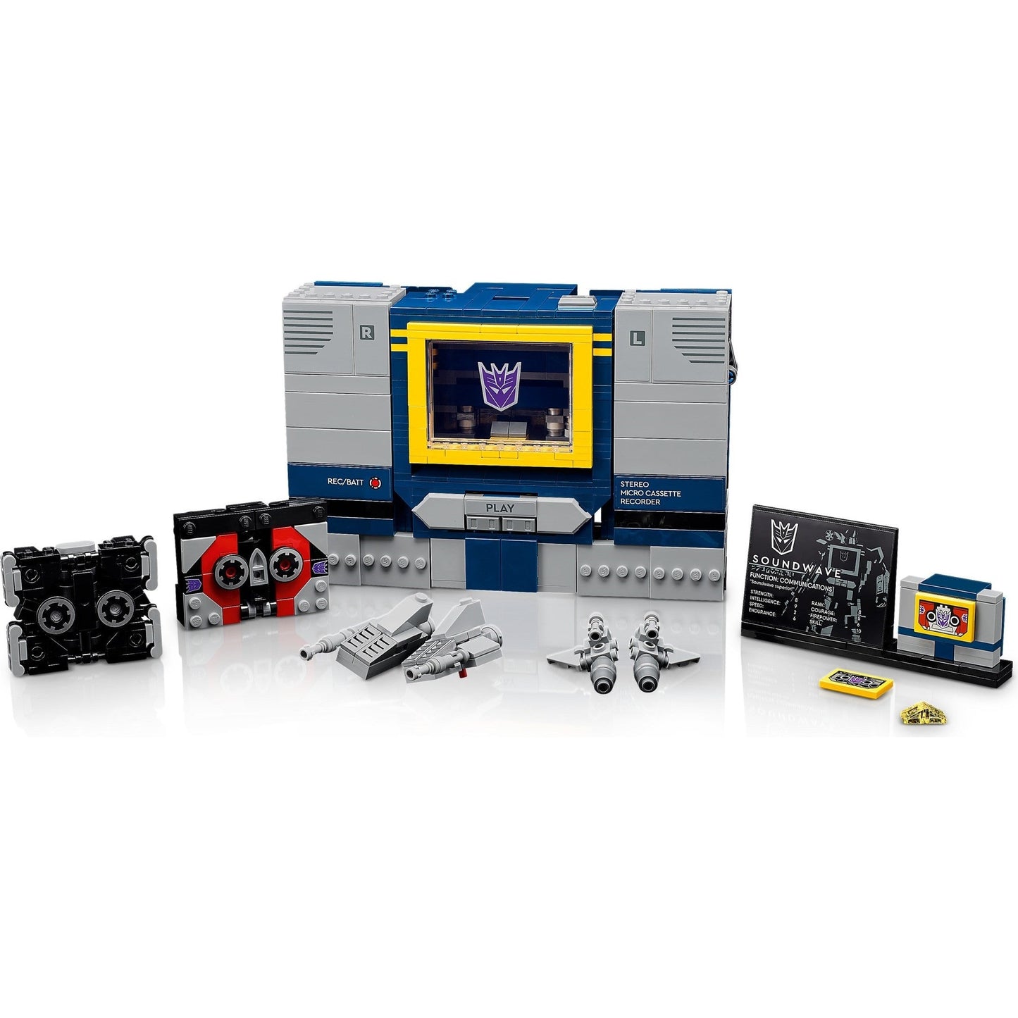 LEGO Icons Transformers: Soundwave 10358