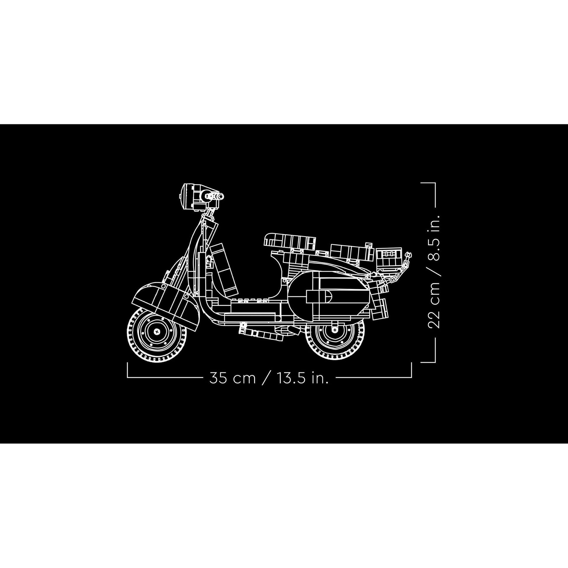 LEGO Icons Vespa 125 10298