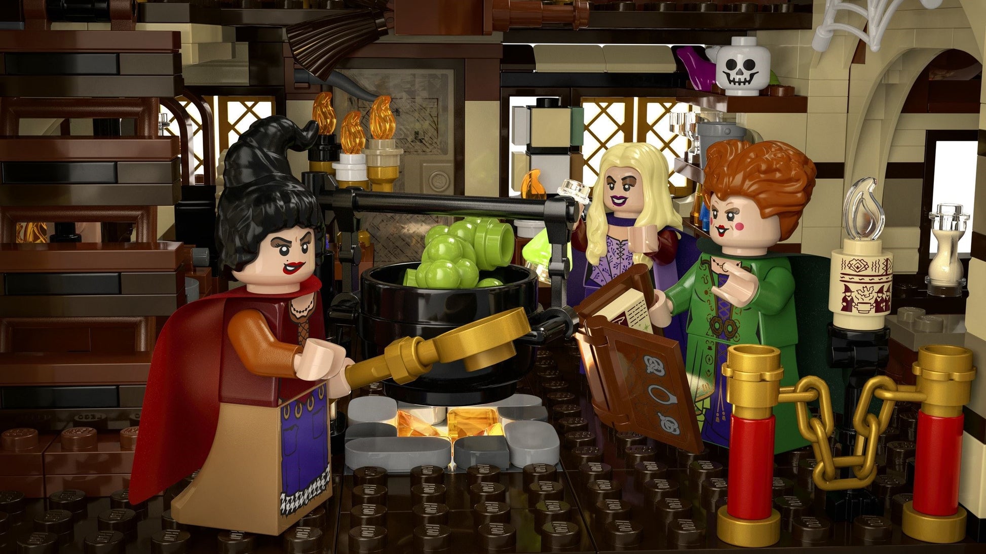 LEGO Ideas Disney Hocus Pocus: The Sanderson Sisters' Cottage 21341