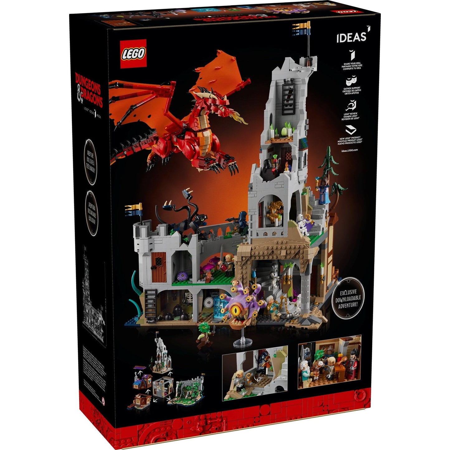 LEGO Ideas Dungeons & Dragons: Red Dragon's Tale 21348