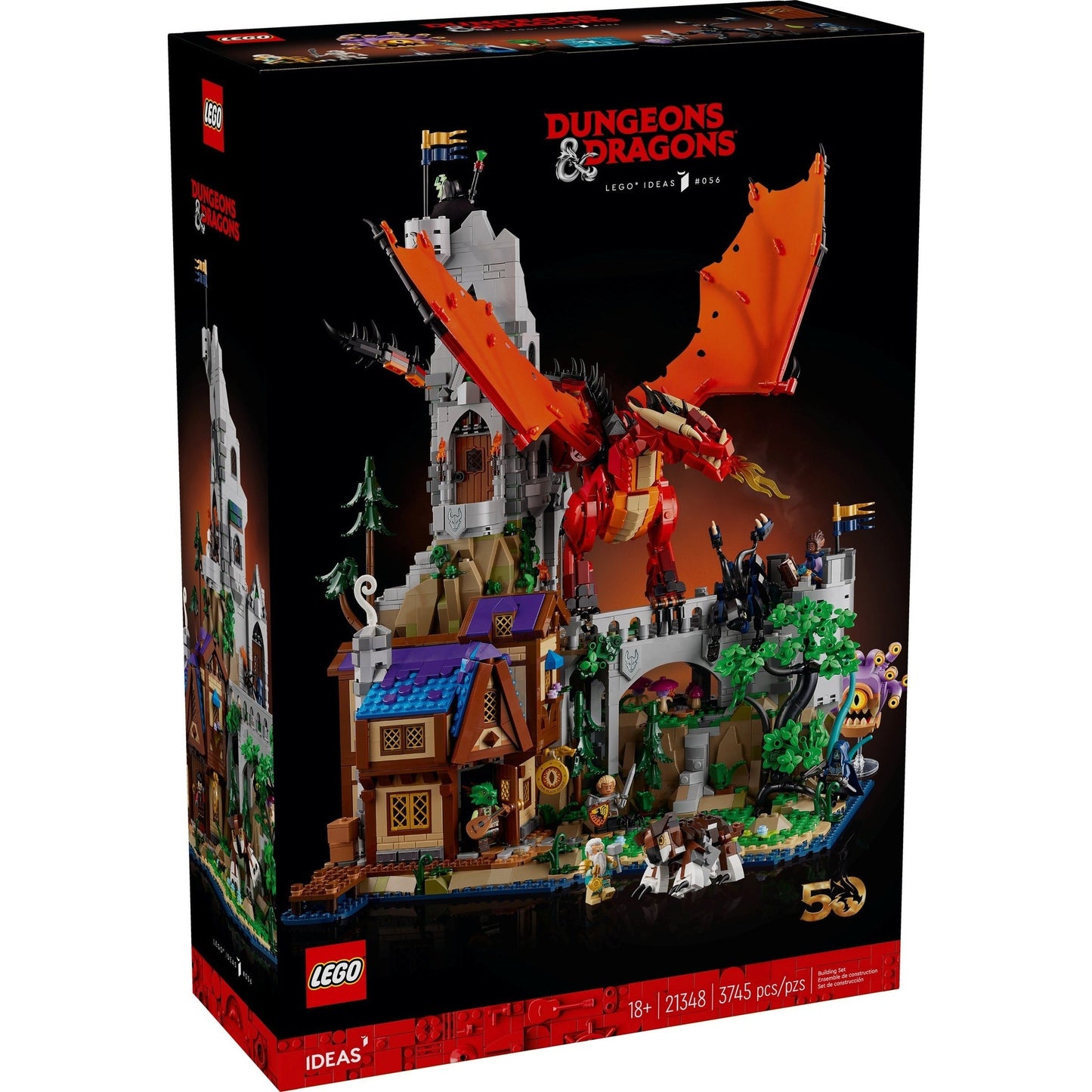 LEGO Ideas Dungeons & Dragons: Red Dragon's Tale 21348