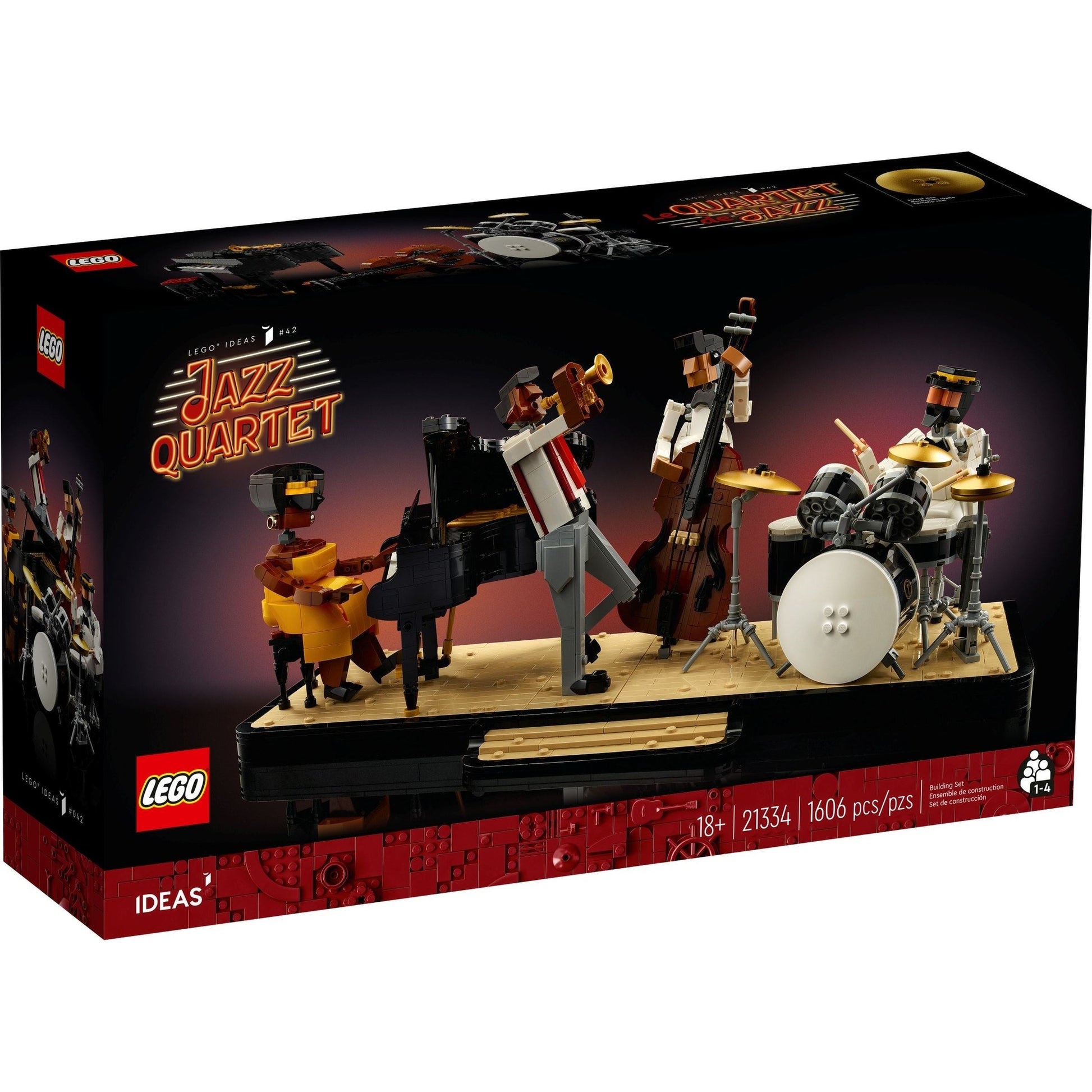 LEGO Ideas Jazz Quartet 21334