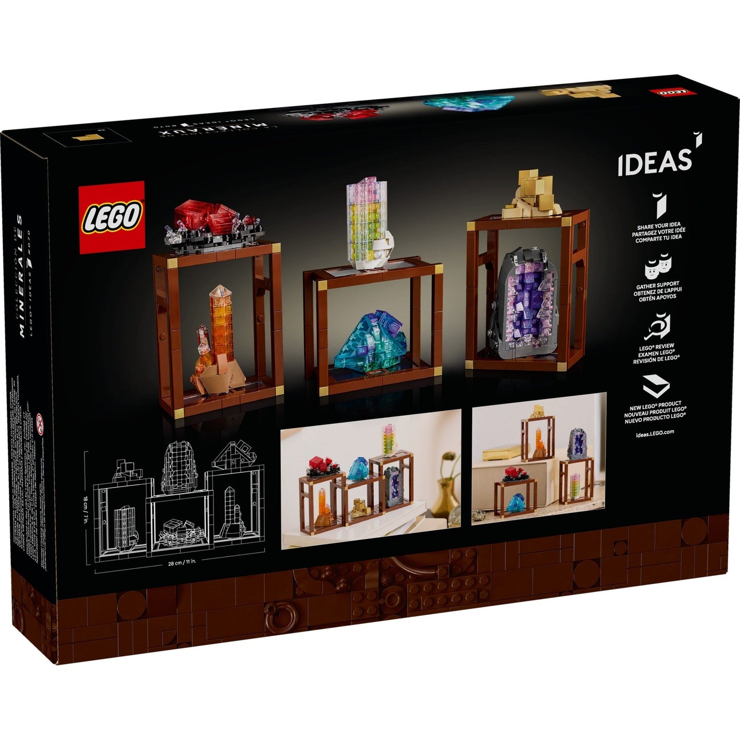 LEGO Ideas Mineral Collection 21362