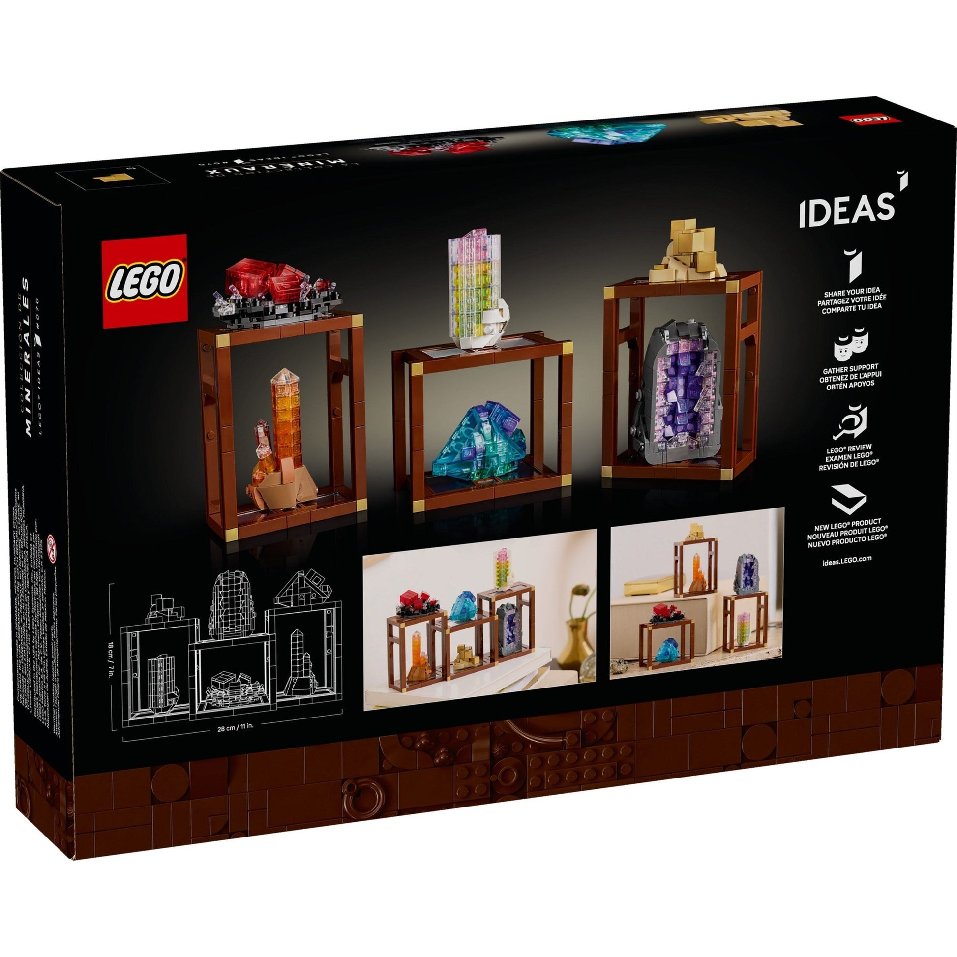 LEGO Ideas Mineral Collection 21362