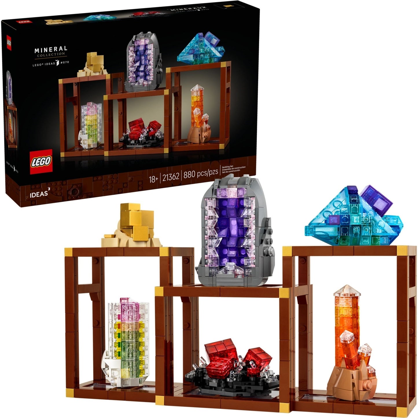 LEGO Ideas Mineral Collection 21362