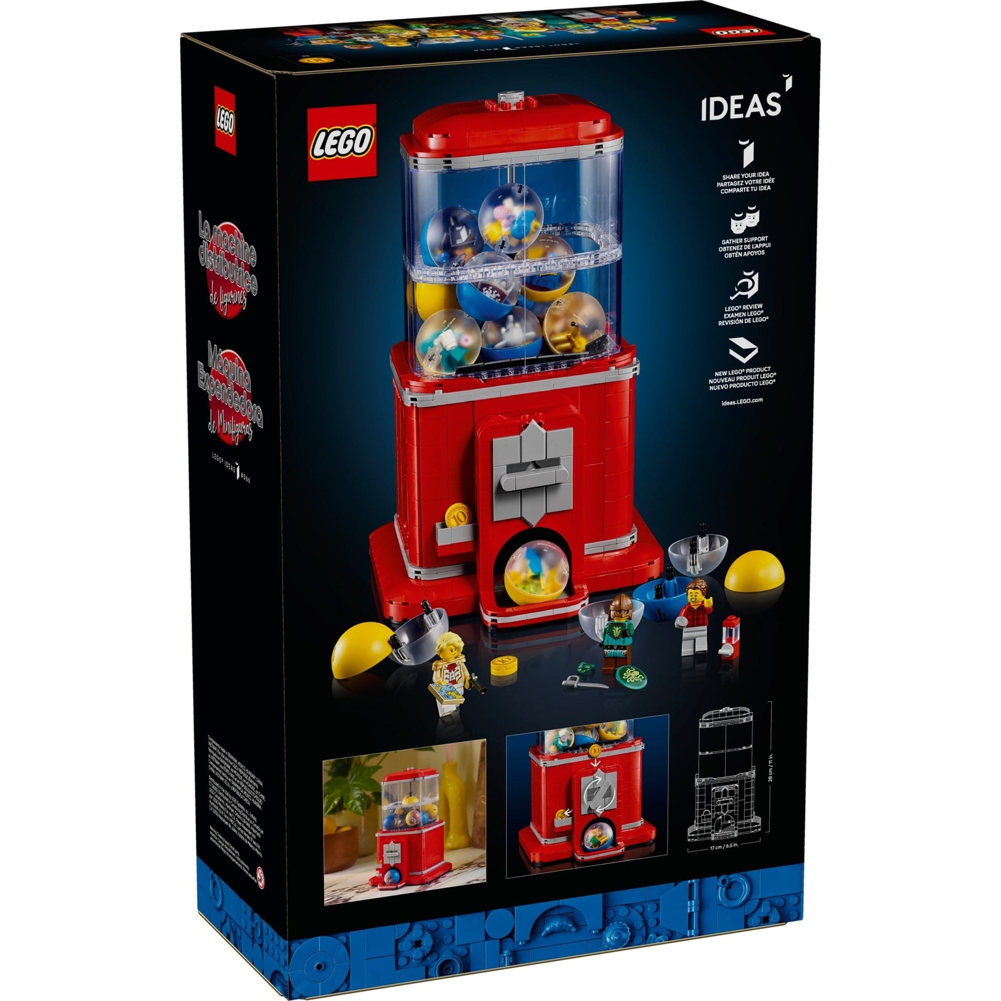 LEGO Ideas Minifigure Vending Machine 21358