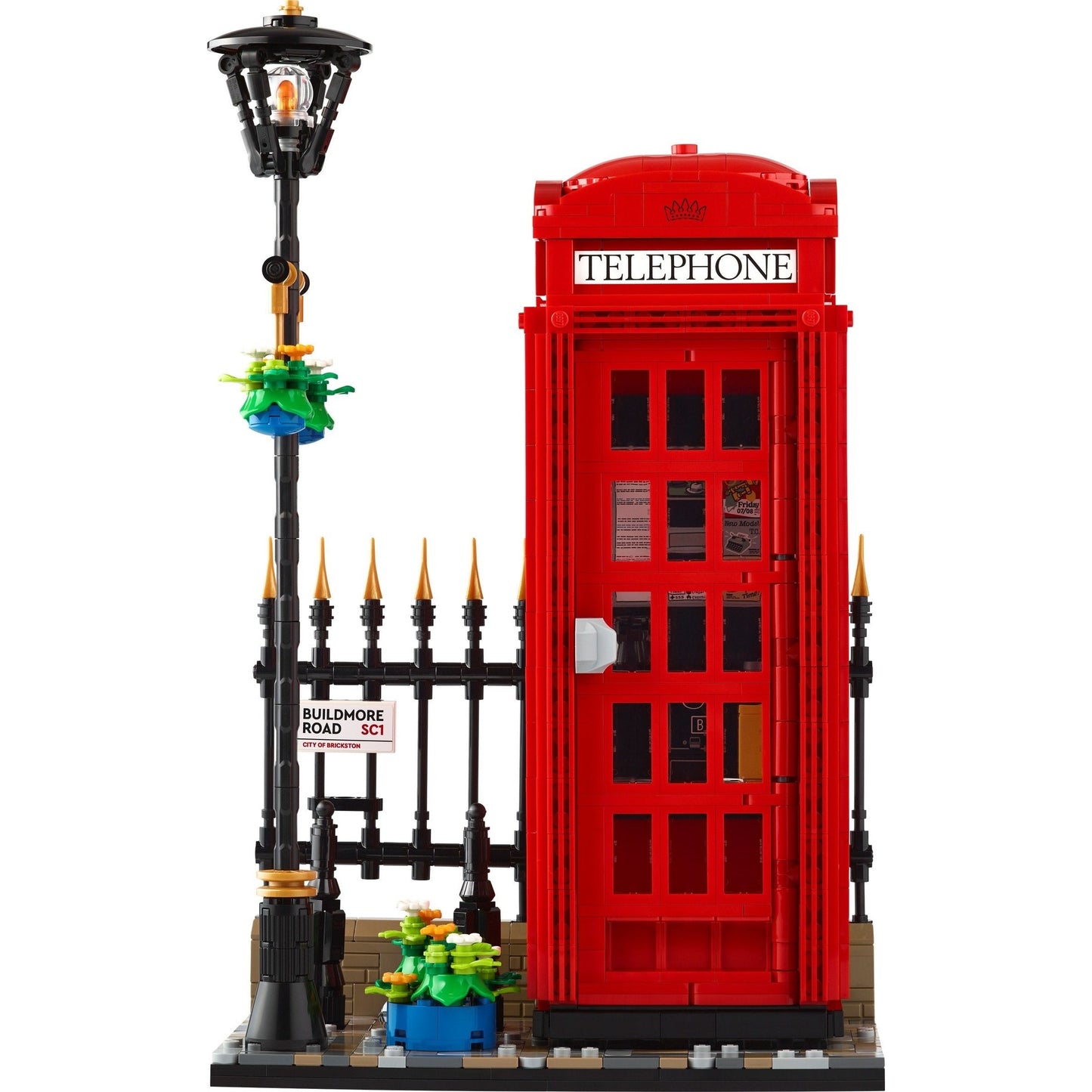 LEGO Ideas Red London Telephone Box 21347