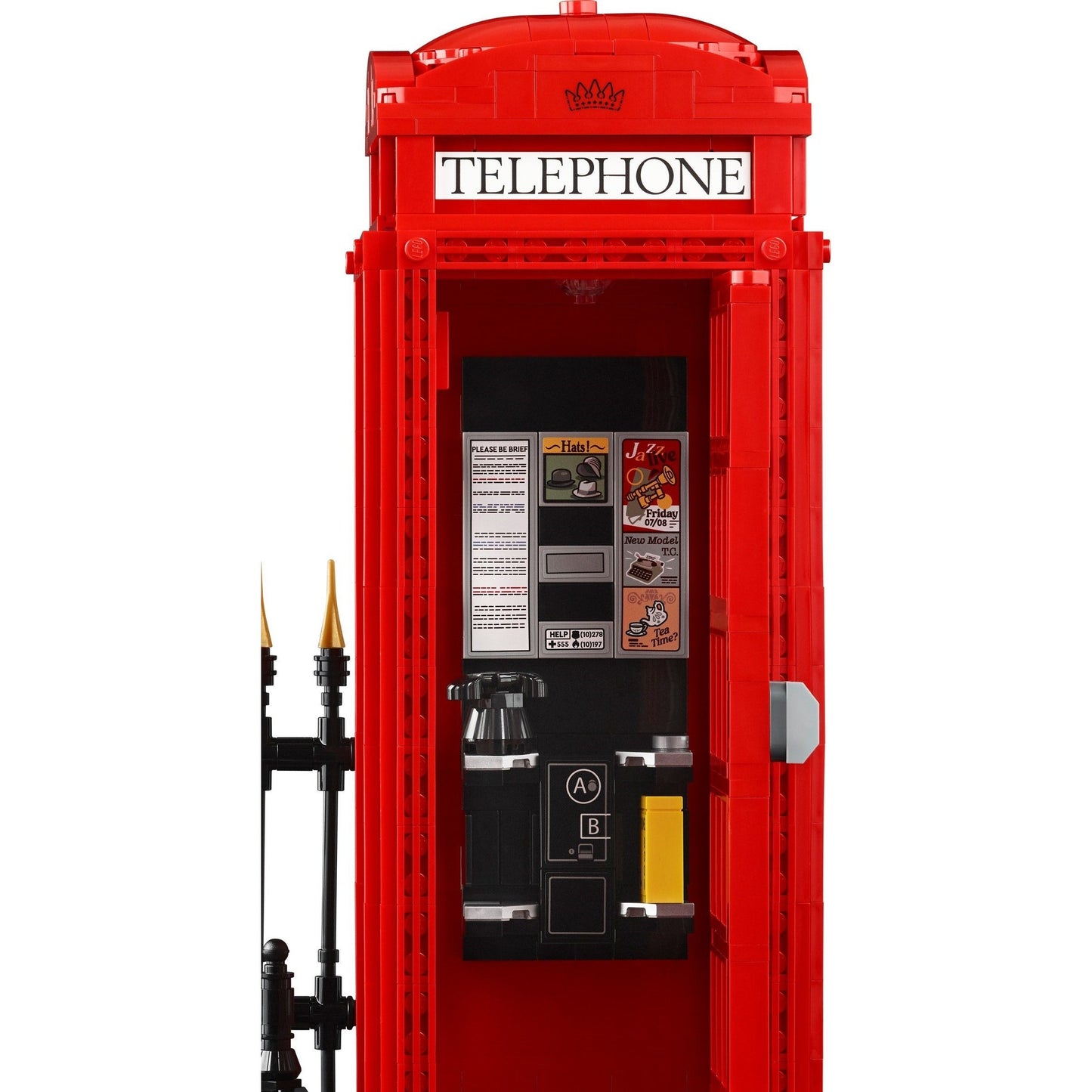 LEGO Ideas Red London Telephone Box 21347