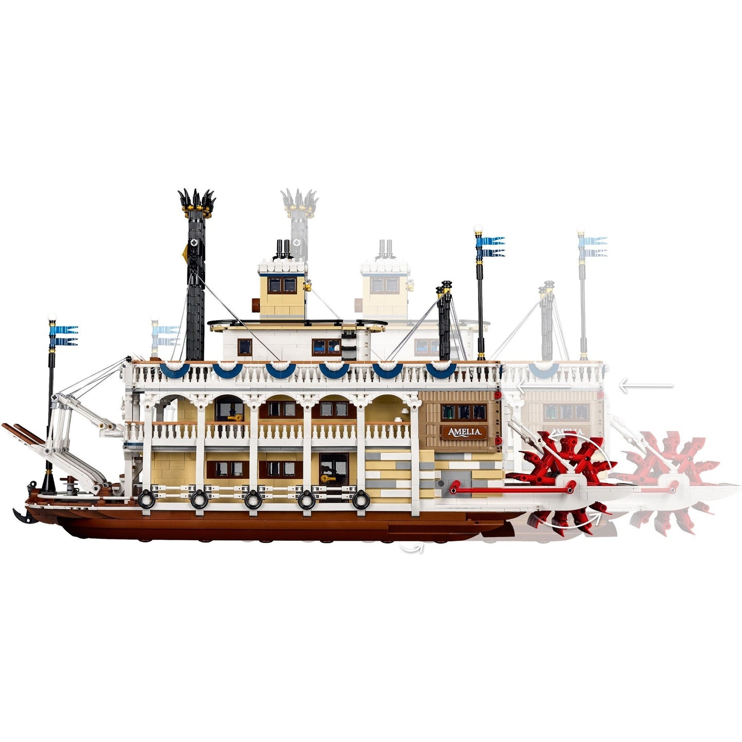 LEGO Ideas River Steamboat 21356