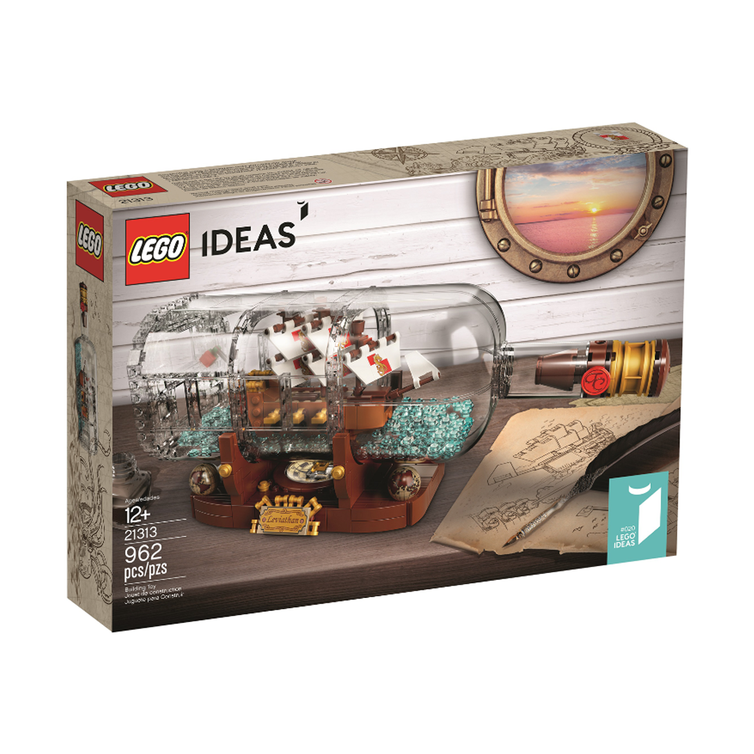 LEGO Ideas Ship in a Bottle 21313