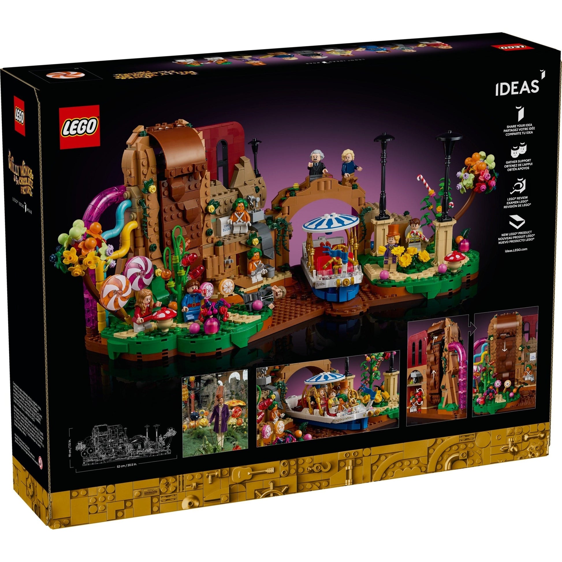 LEGO Ideas Willy Wonka & the Chocolate Factory 21360