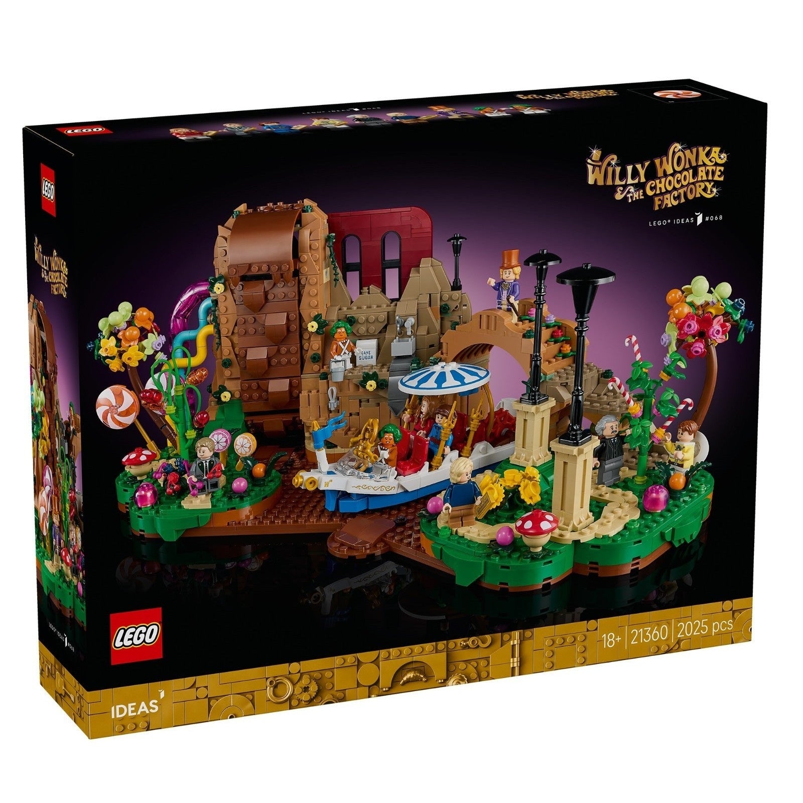 LEGO Ideas Willy Wonka & the Chocolate Factory 21360