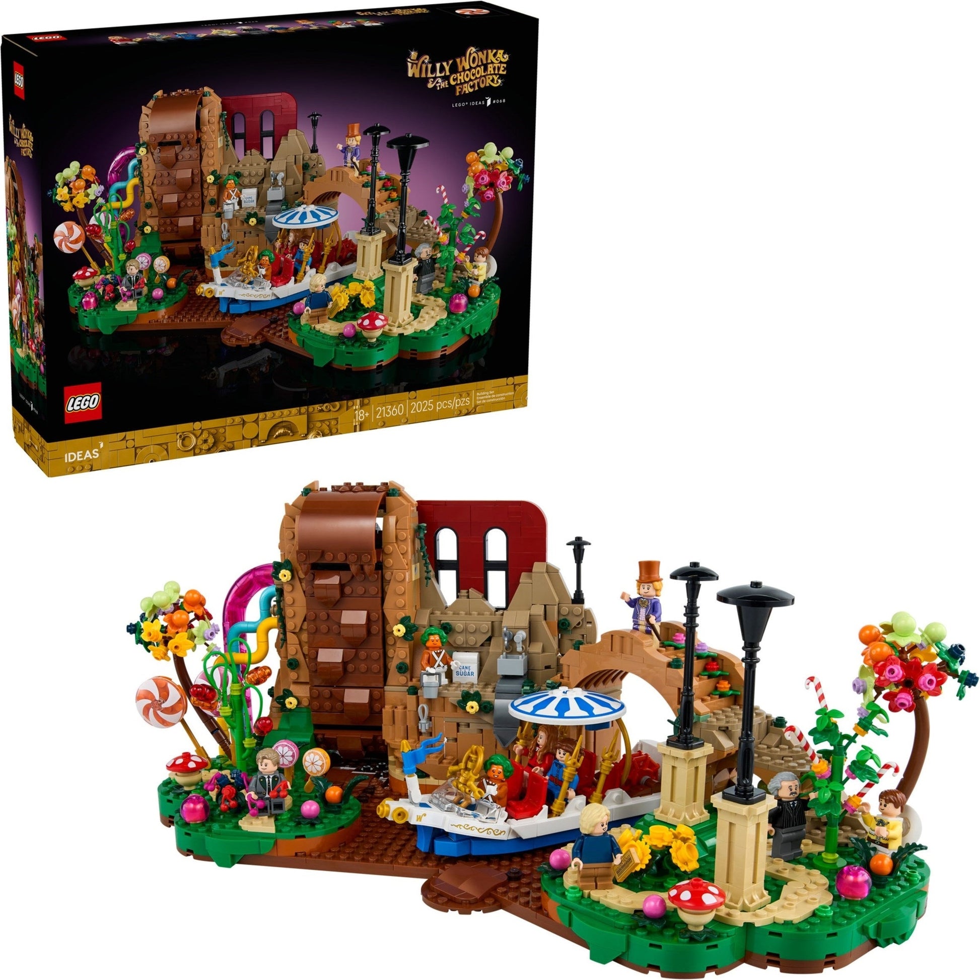 LEGO Ideas Willy Wonka & the Chocolate Factory 21360