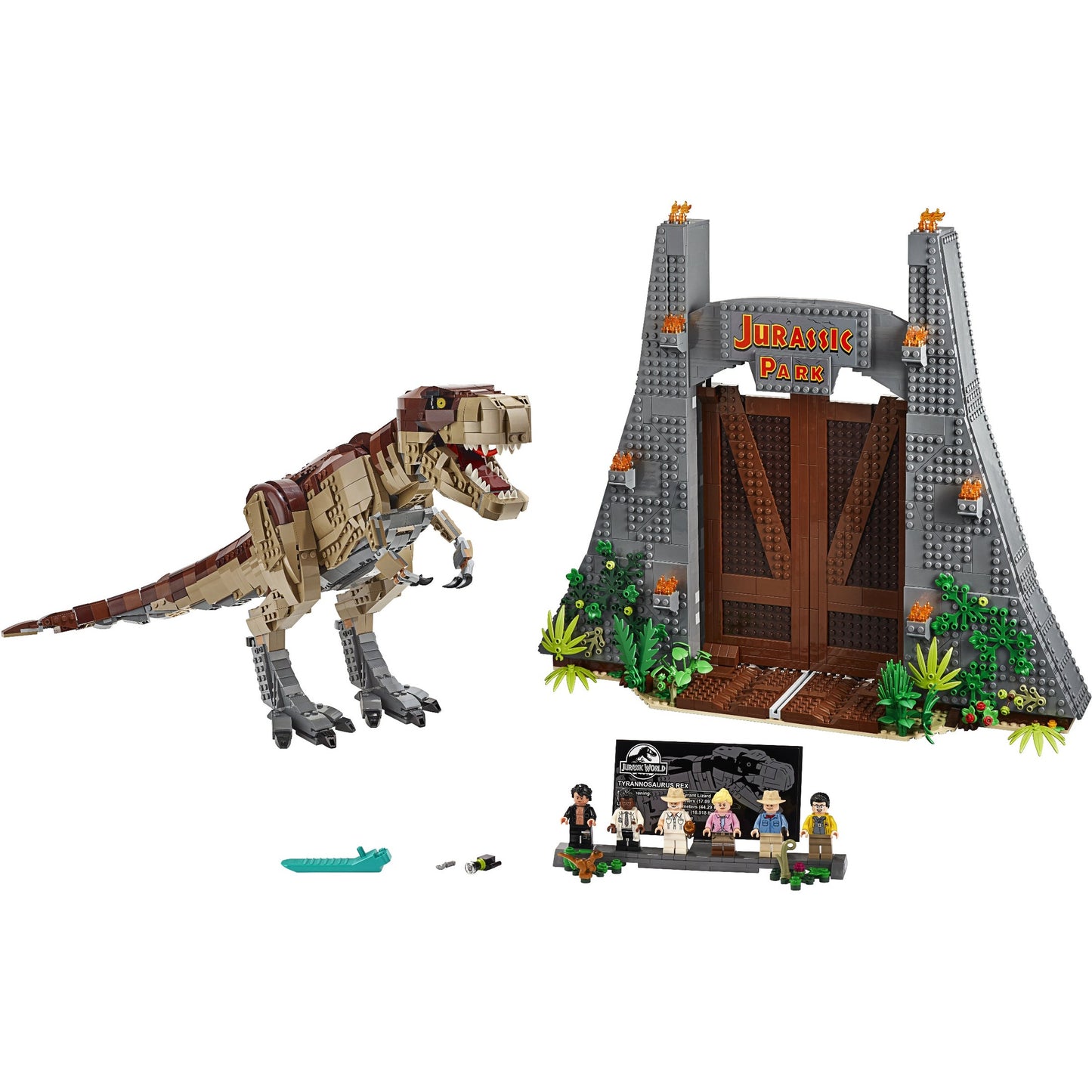 LEGO Jurassic World Jurassic Park: T. rex Rampage 75936