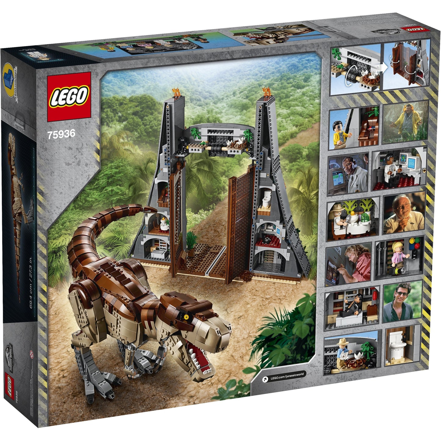 LEGO Jurassic World Jurassic Park: T. rex Rampage 75936
