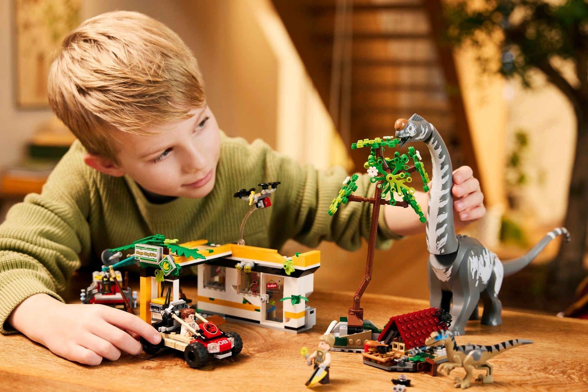 LEGO Jurassic World Raptor & Titanosaurus Tracking Mission 76973