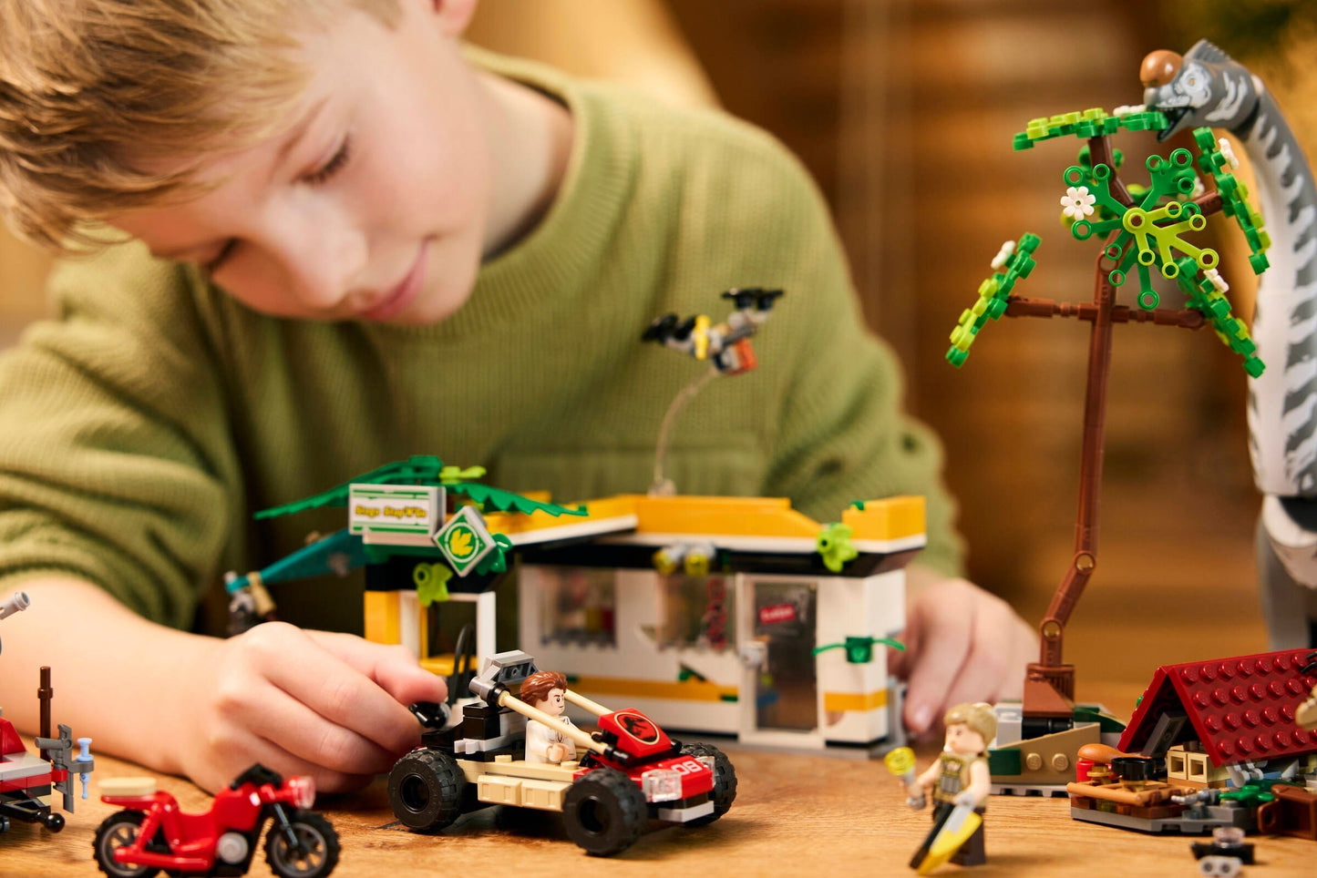 LEGO Jurassic World Raptor & Titanosaurus Tracking Mission 76973
