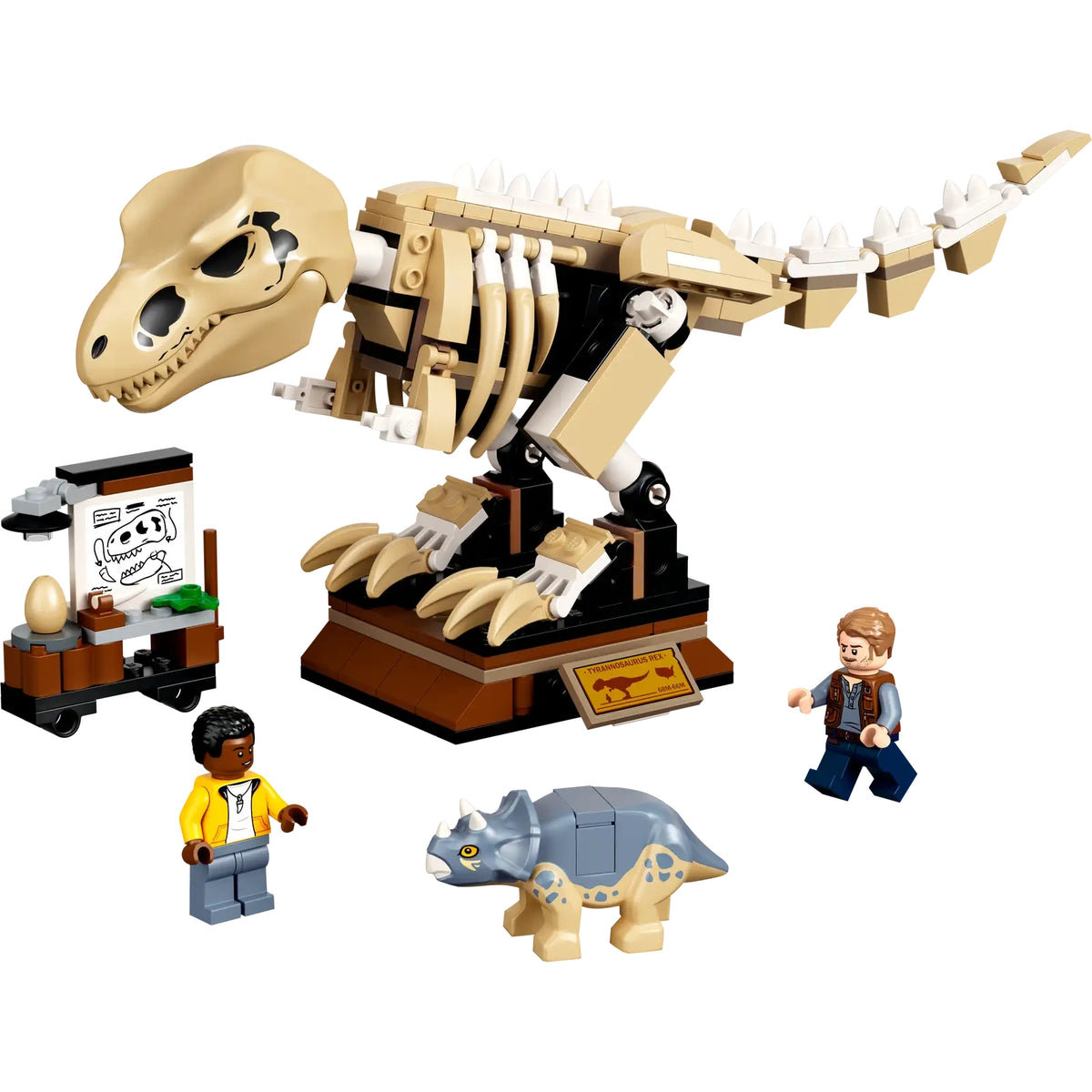 LEGO Jurassic World T. rex Dinosaur Fossil Exhibition 76940