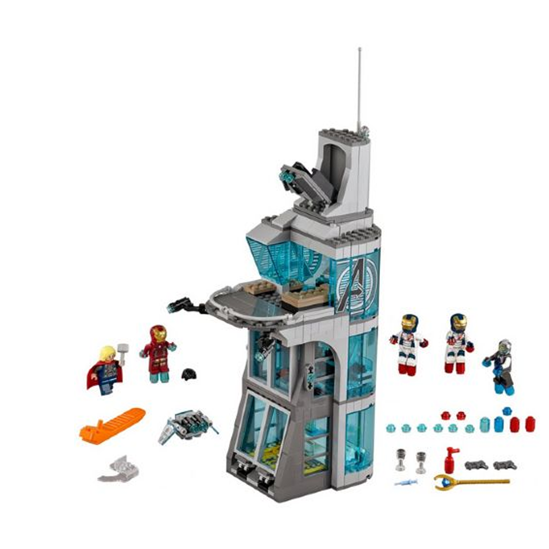 LEGO Marvel Attack on Avengers Tower 76038