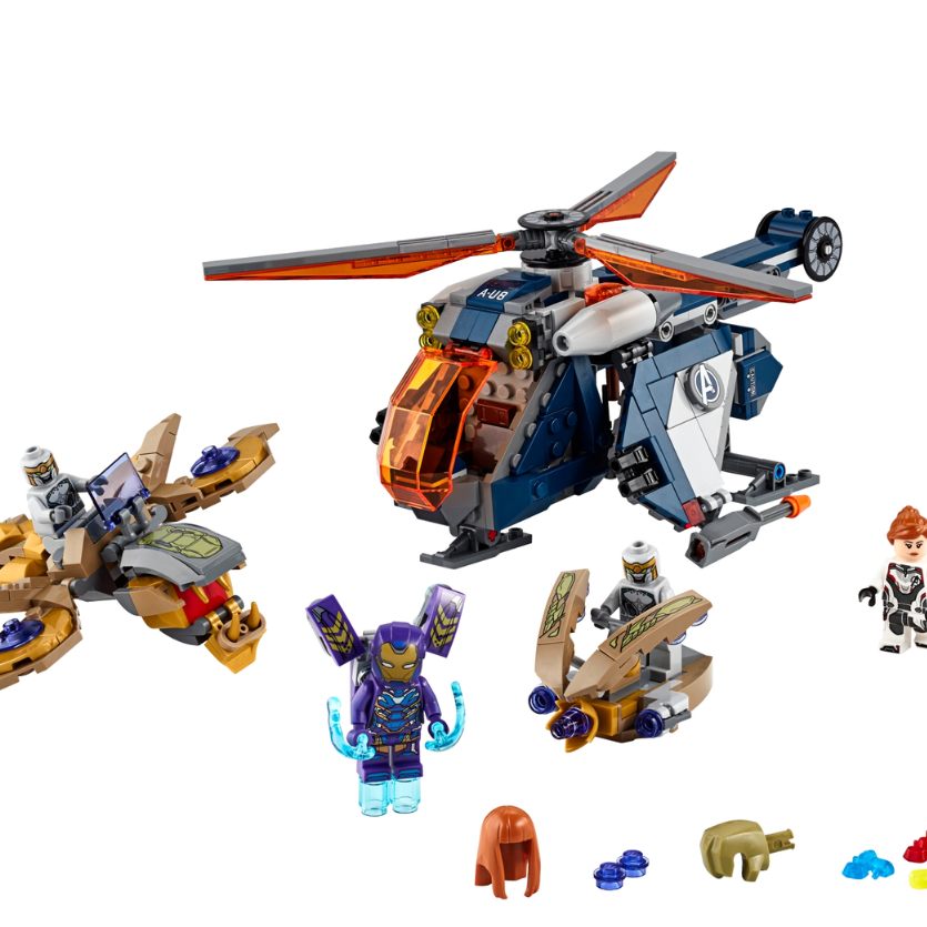 LEGO Marvel Avengers Hulk Helicopter Rescue 76144
