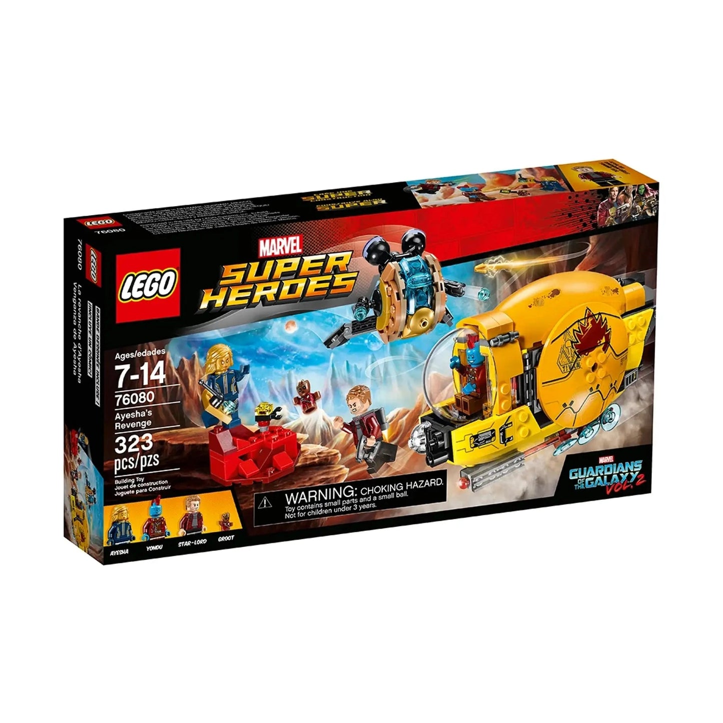LEGO Marvel Ayesha's Revenge 76080