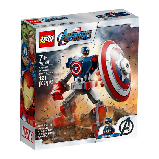 LEGO Marvel Captain America Mech Armor 76168
