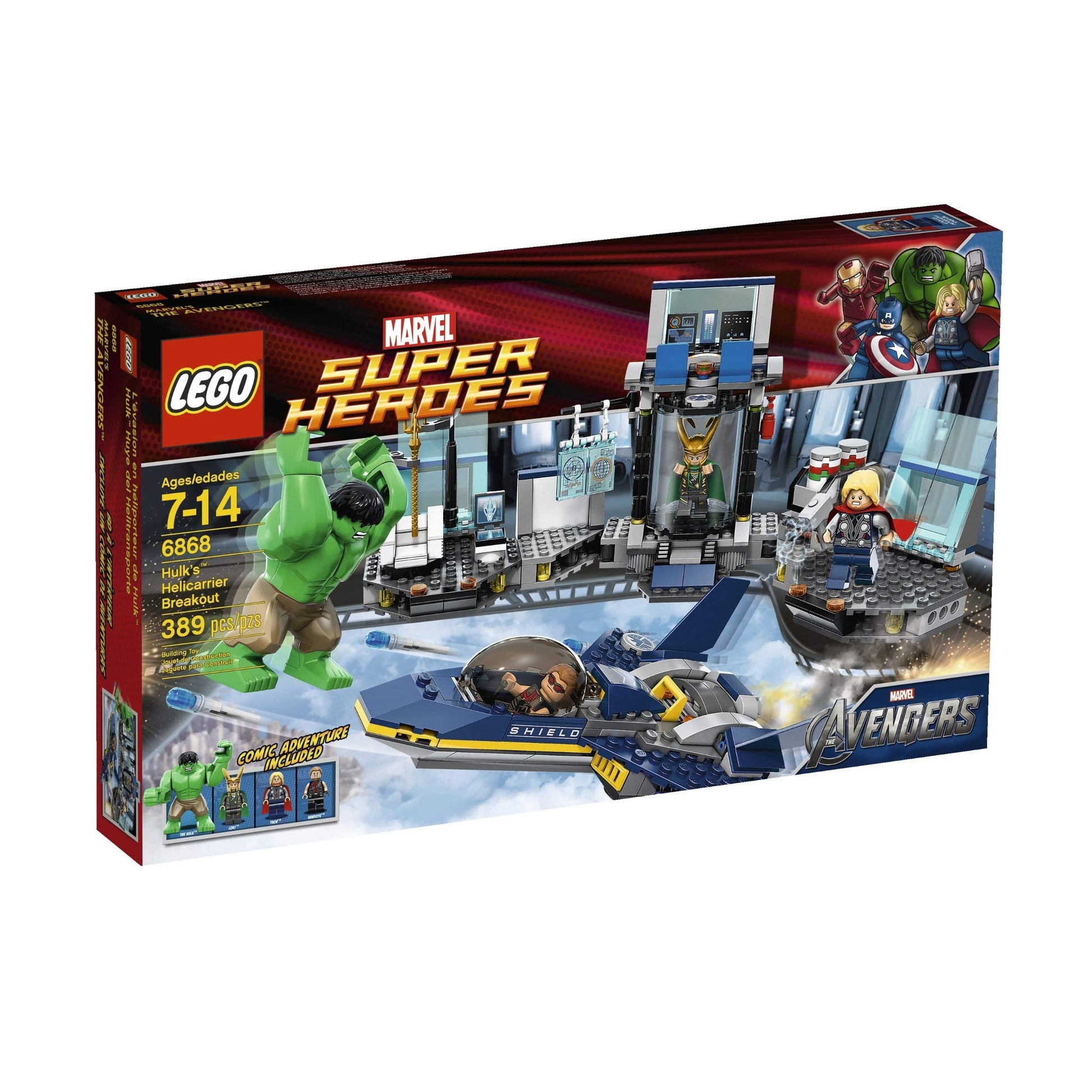 LEGO Marvel Hulk's™ Helicarrier Breakout 6868