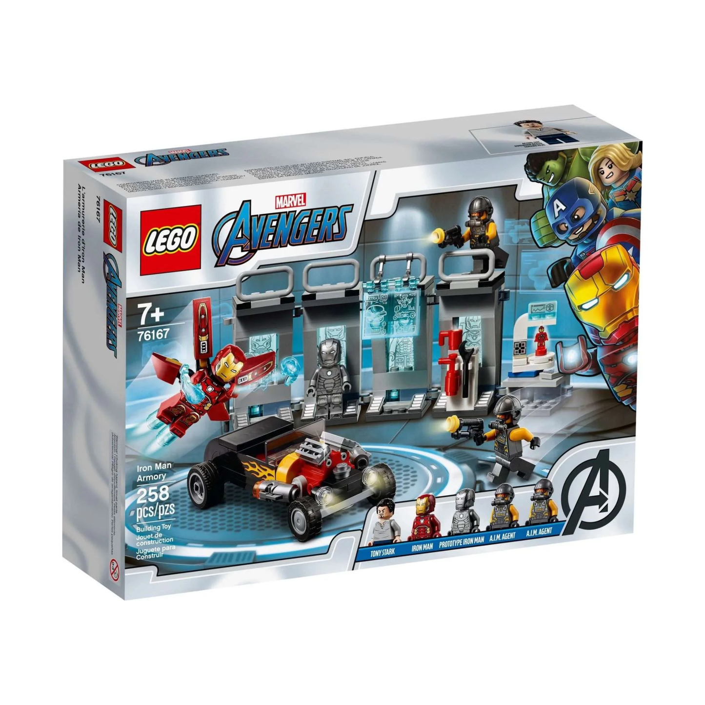 LEGO Marvel Iron Man Armory 76167
