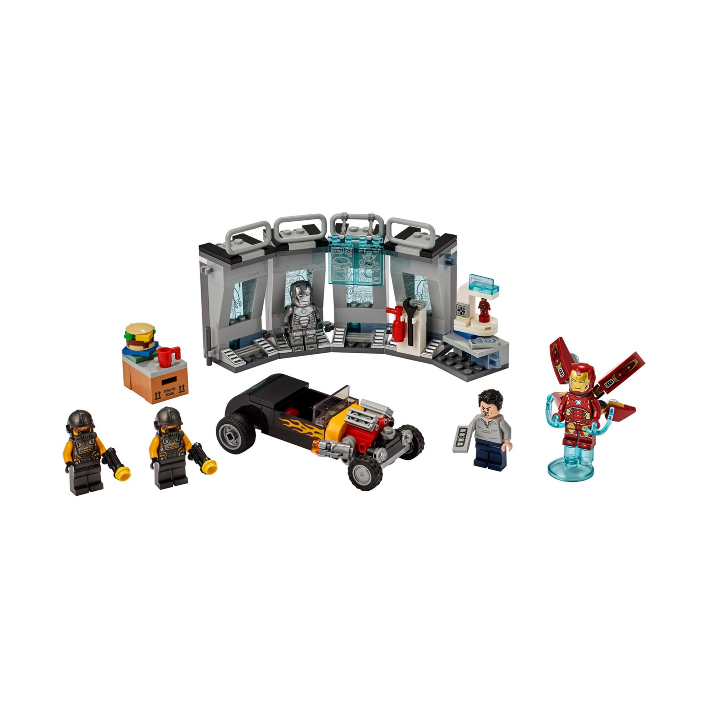 LEGO Marvel Iron Man Armory 76167