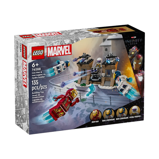 LEGO Marvel Iron Man & Iron Legion vs. Hydra Soldier 76288