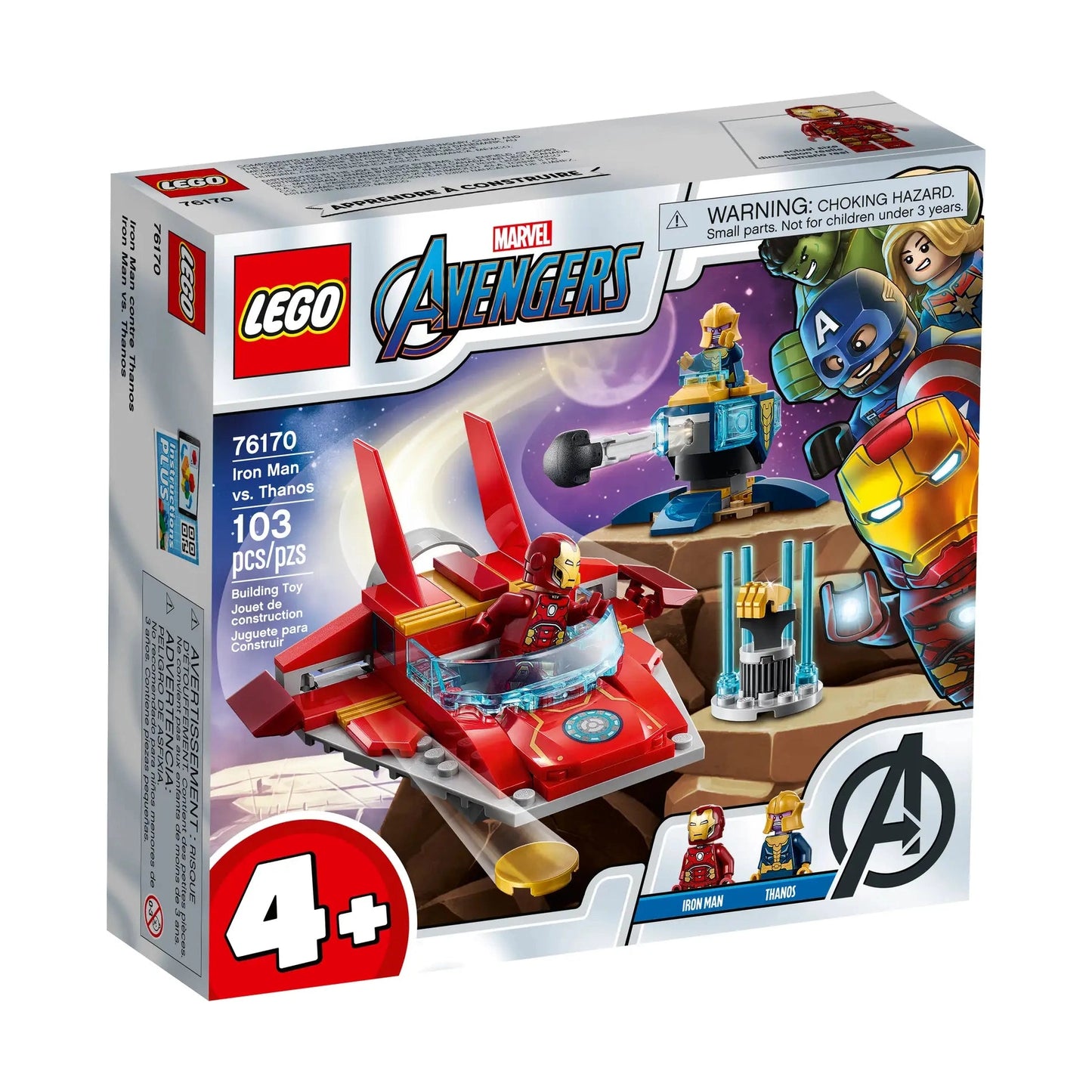 LEGO Marvel Iron Man vs. Thanos 76170