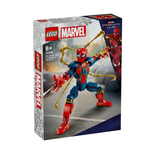 LEGO Marvel Iron Spider-Man Construction Figure 76298