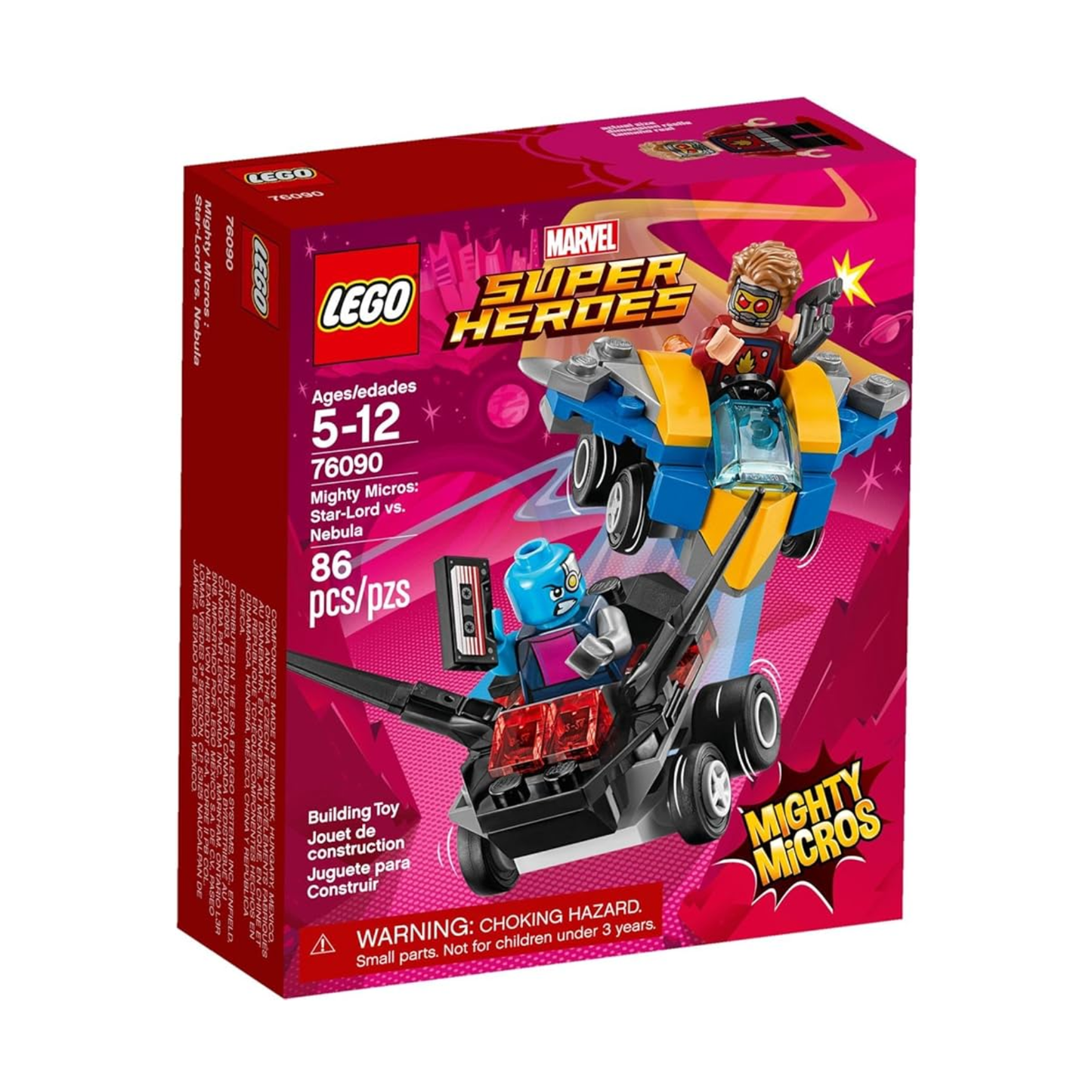 LEGO Marvel Mighty Micros: Star-Lord vs. Nebula 76090