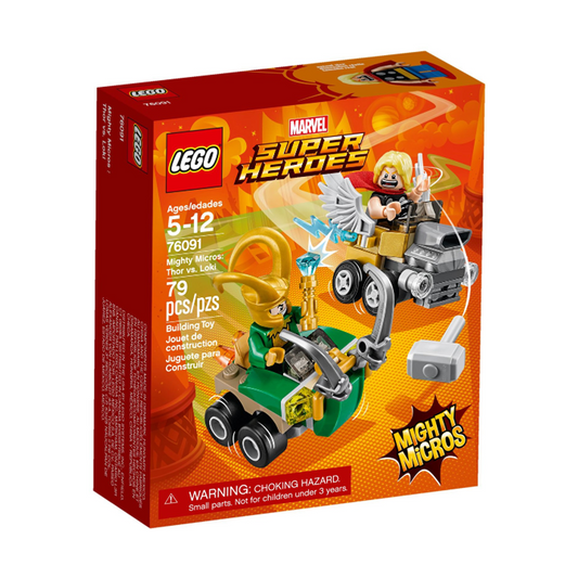 LEGO Marvel Mighty Micros: Thor vs. Loki 76091