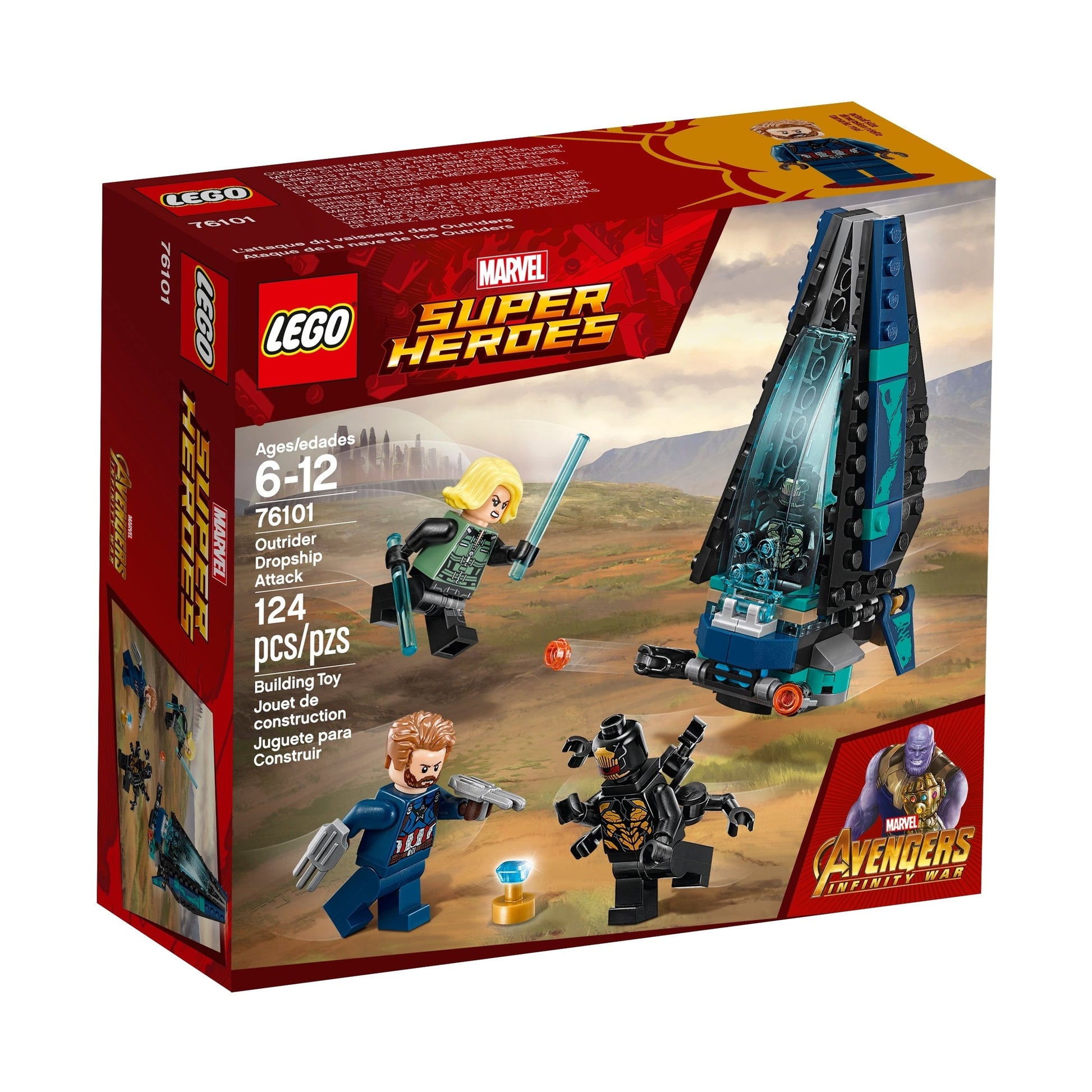 LEGO Marvel Outrider Dropship Attack 76101