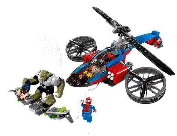 LEGO Marvel Spider-Helicopter Rescue 76016