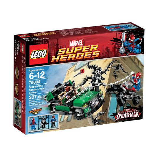 LEGO Marvel Spider-Man: Spider-Cycle Chase 76004