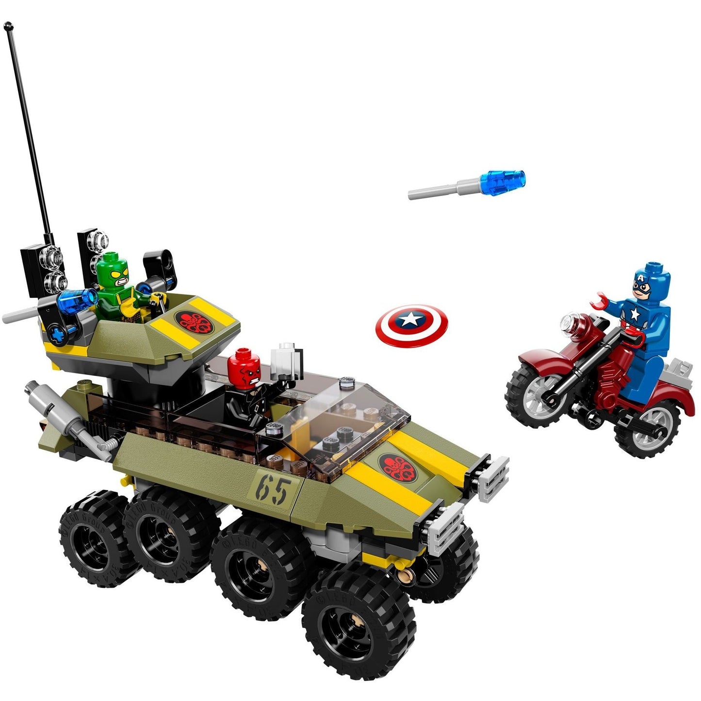 LEGO Marvel Super Heroes Avengers: Captain America vs. Hydra 76017