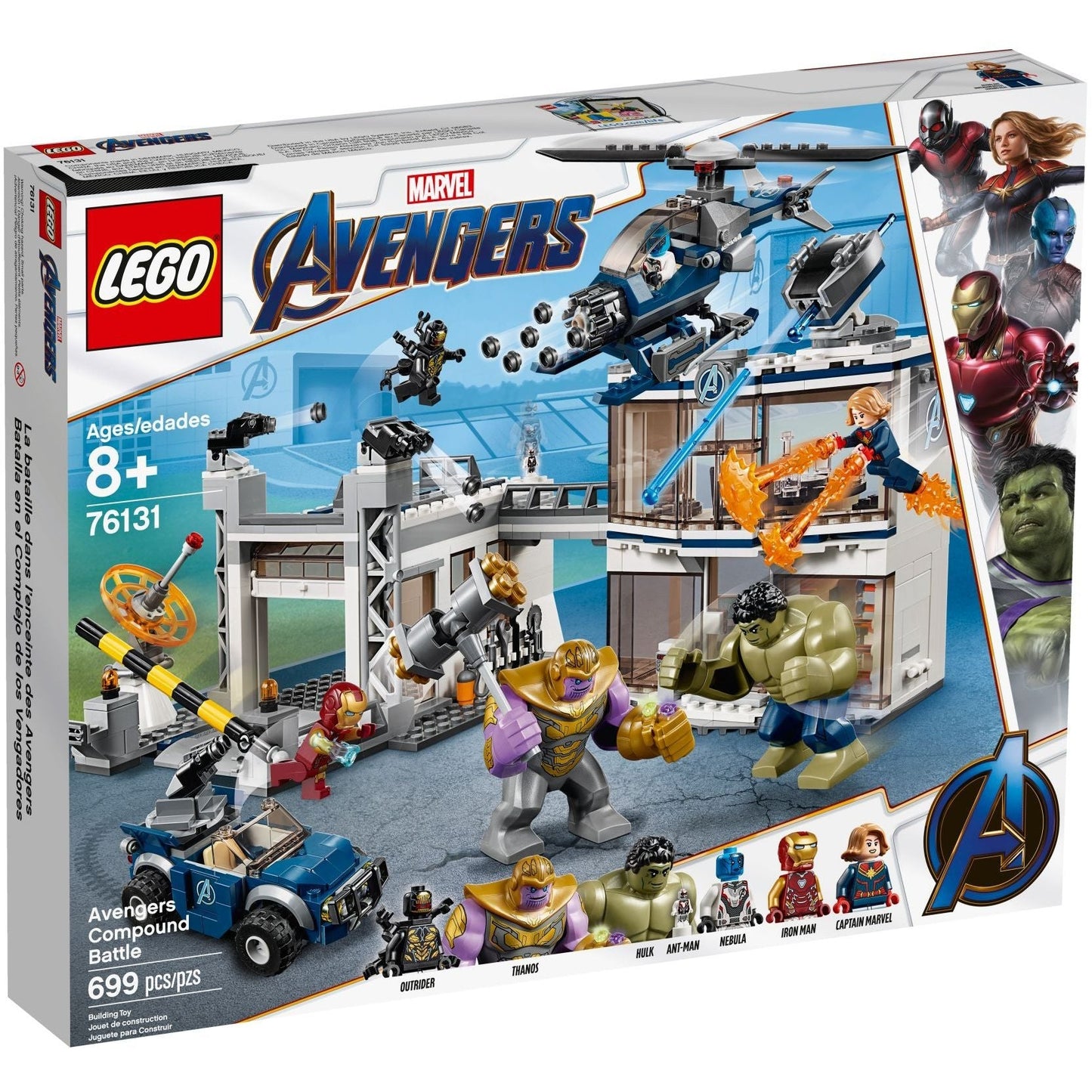 LEGO Marvel Super Heroes Avengers Compound Battle 76131