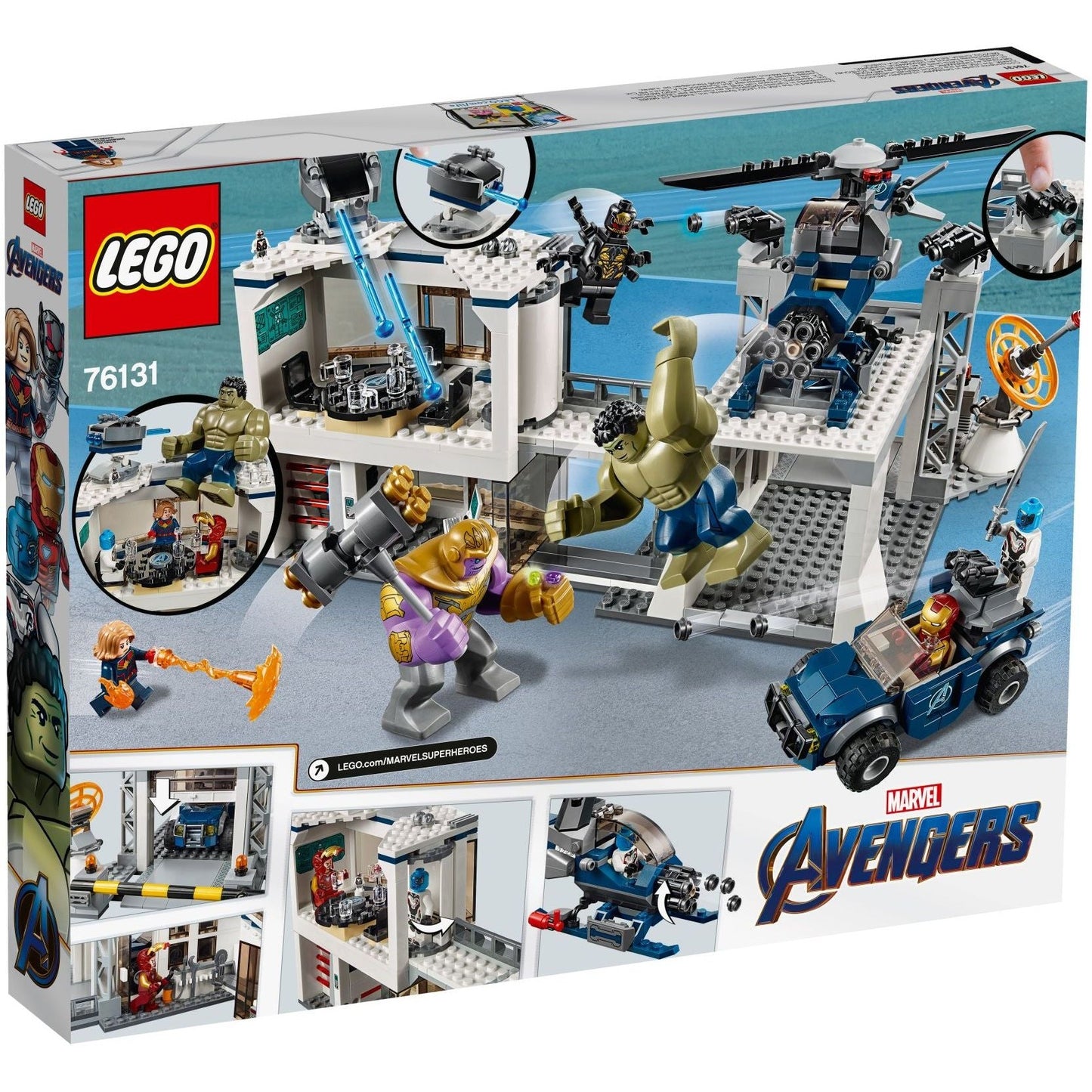 LEGO Marvel Super Heroes Avengers Compound Battle 76131