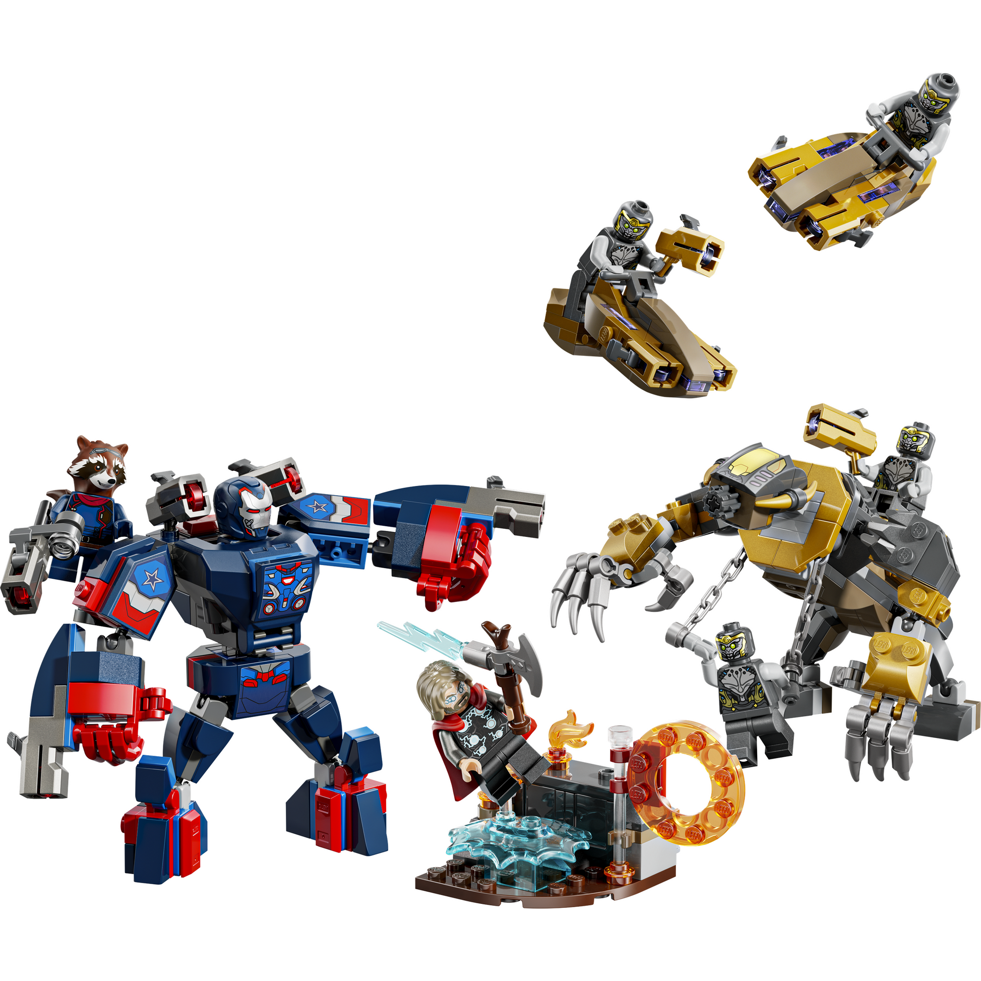 LEGO Marvel Super Heroes Avengers: Endgame Thor vs. Chitauri 76322
