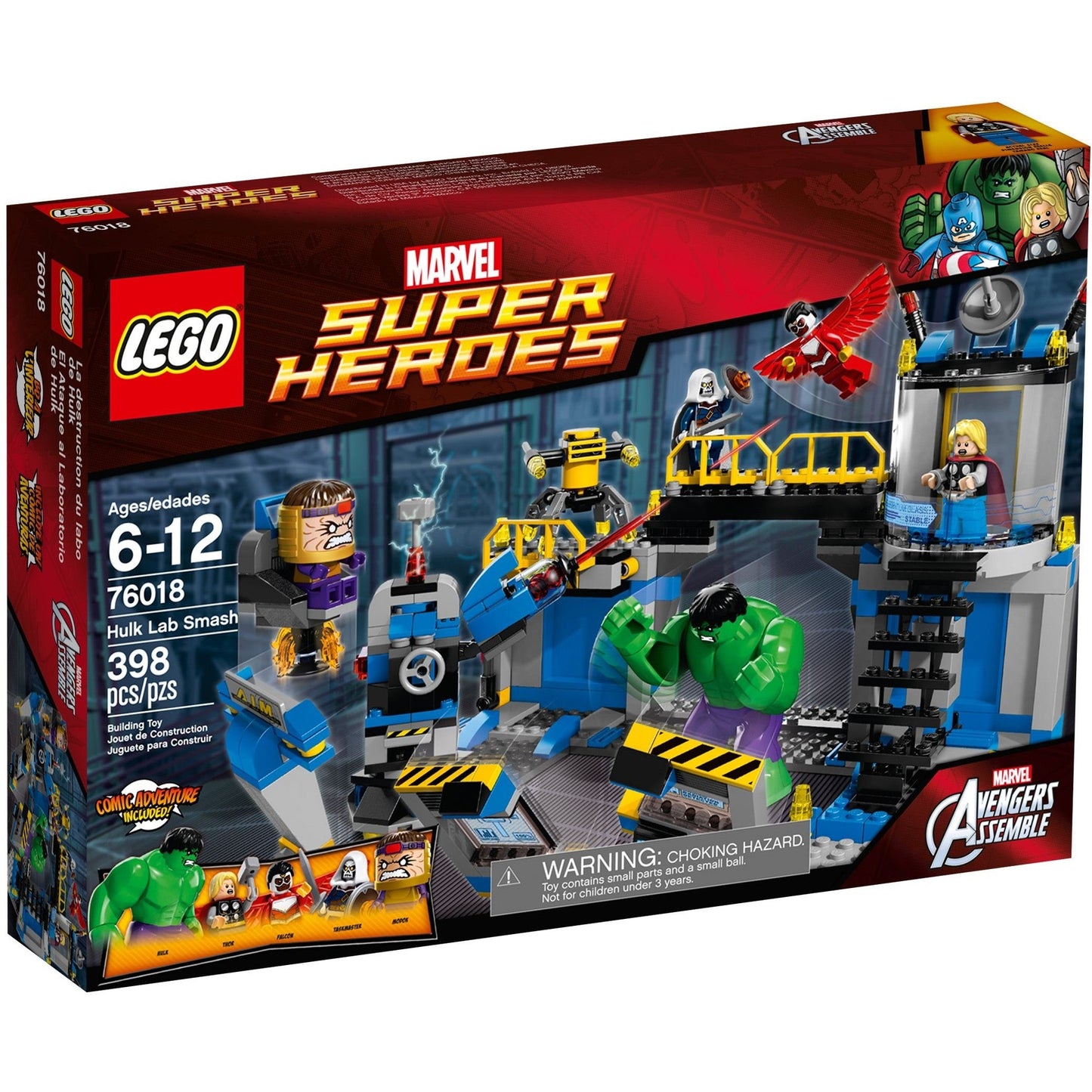 LEGO Marvel Super Heroes Avengers: Hulk Lab Smash 76018