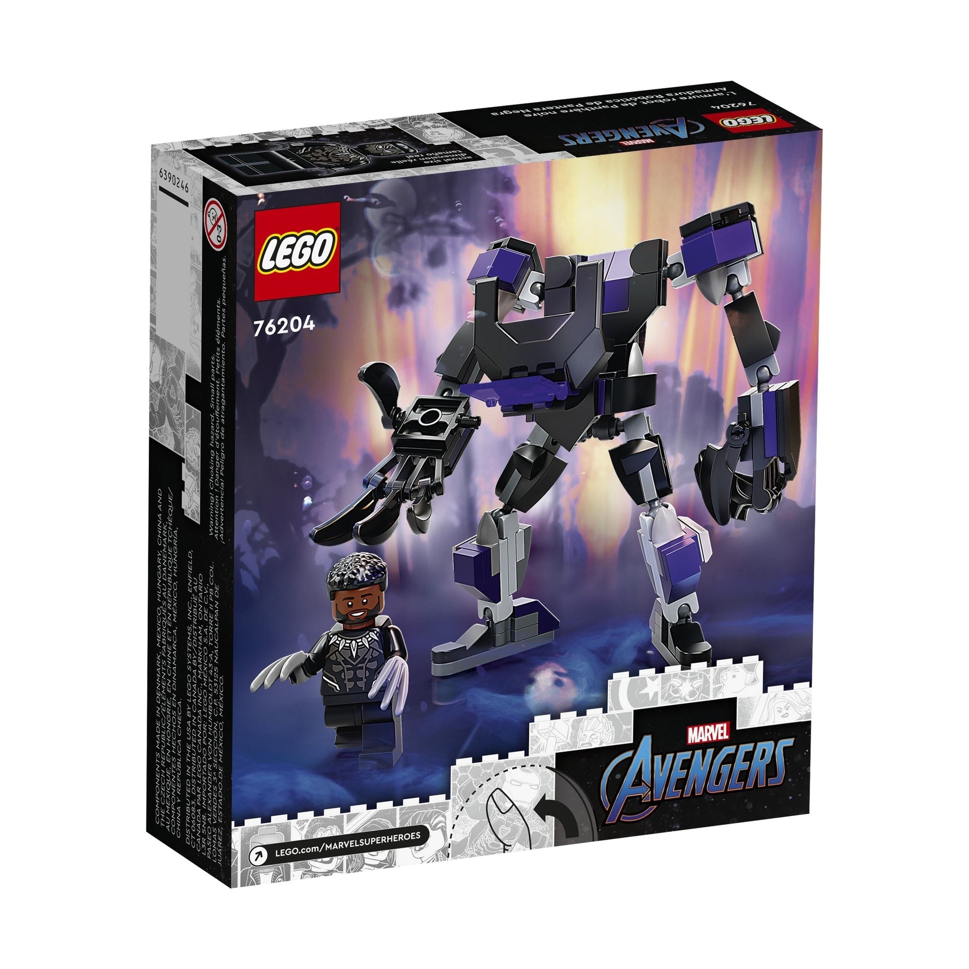 LEGO Marvel Super Heroes Black Panther Mech Armor 76204